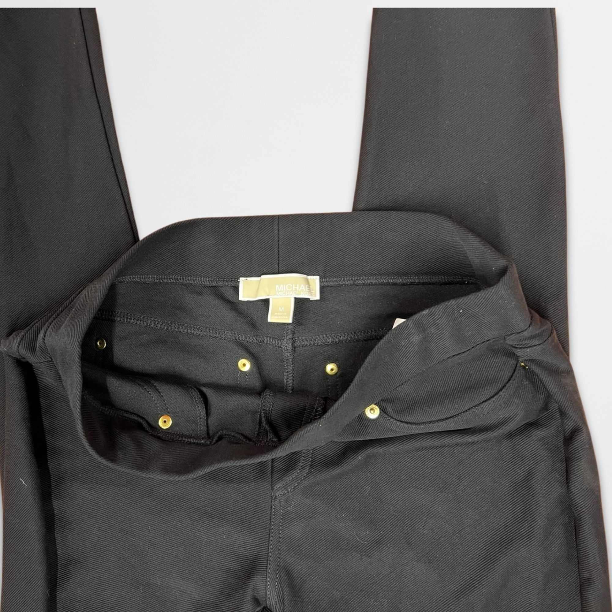 Michael Kors Michael Kors Black Slim Fit Trousers Men’s Pants Dress Slack Size 32" / US 10 / IT 46 - 5 Thumbnail