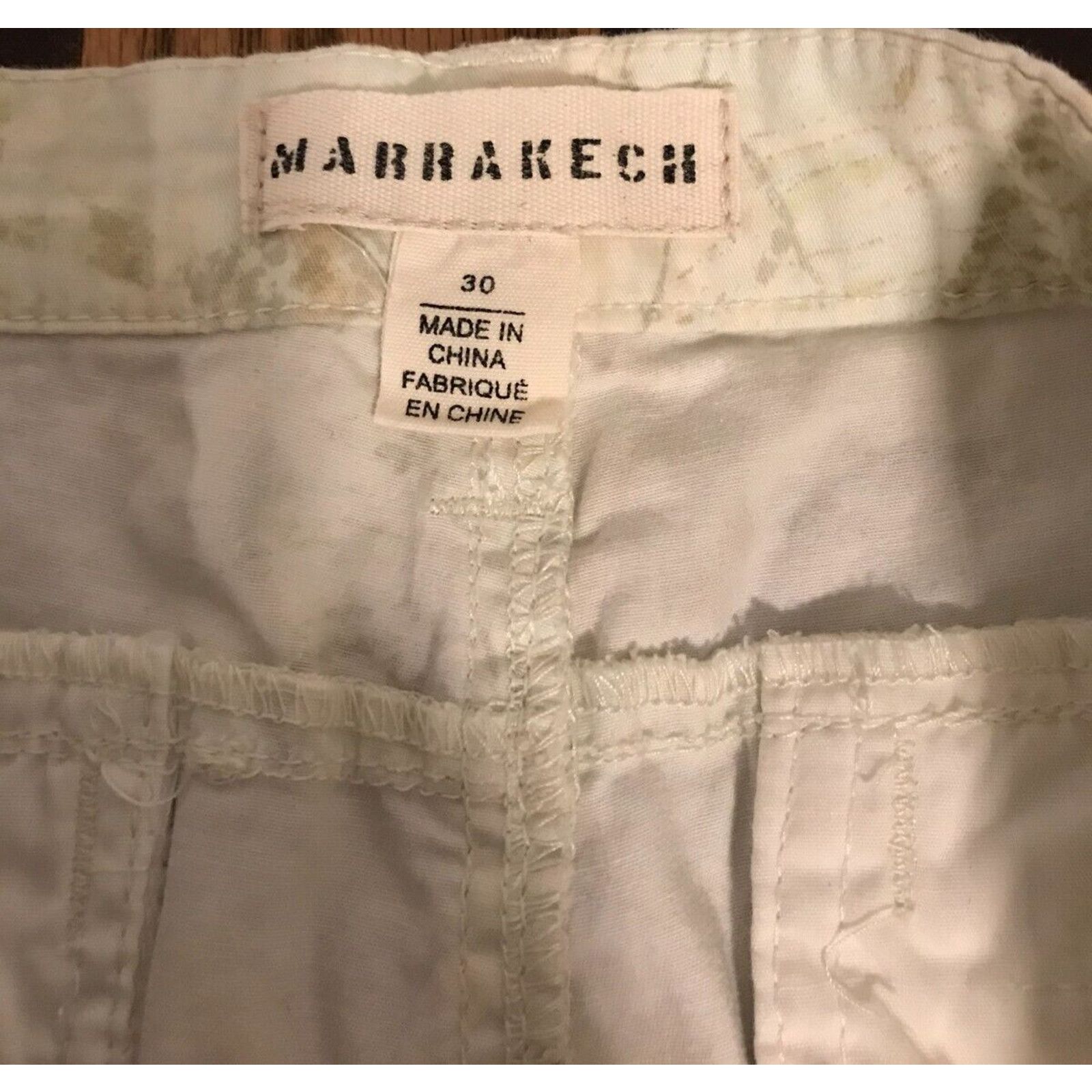 Anthropologie Anthropologie Marrakech Garden Day Chinos Floral Pants Size 30" / US 8 / IT 44 - 6 Thumbnail