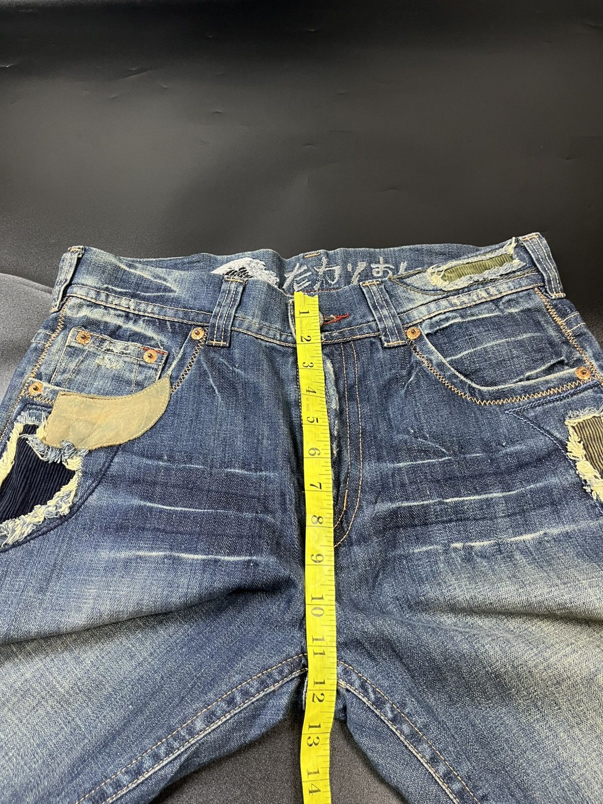 Hysteric Glamour japanese Osaka Big Train patchwork Suede Size US 34 / EU 50 - 16 Thumbnail