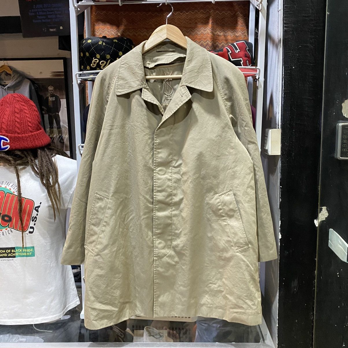 Yves Saint Laurent Yves Saint Laurent Pour Homme Trench Coat Size US L / EU 52-54 / 3 - 1 Thumbnail