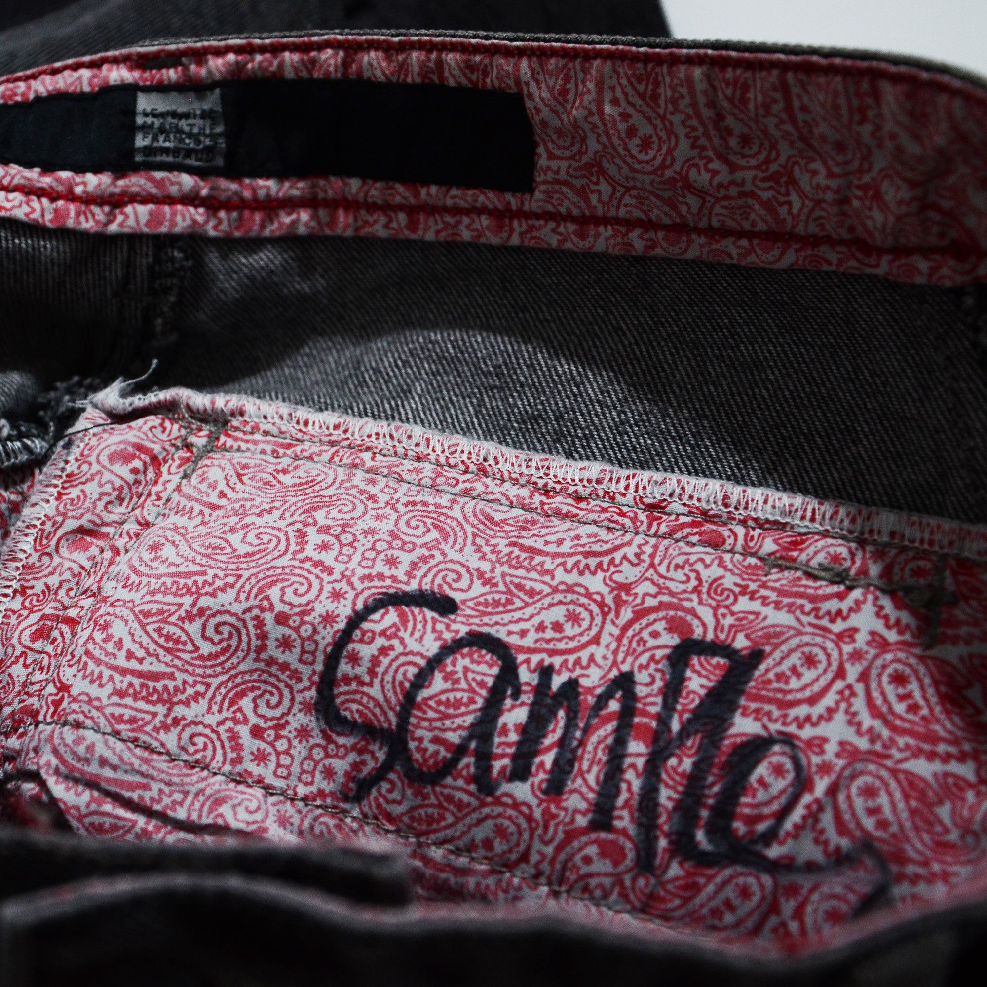 Other Marithe Francois Girbaud Jeans Paisley Pattern SPFY2601DP07 Size US 34 / EU 50 - 5 Thumbnail