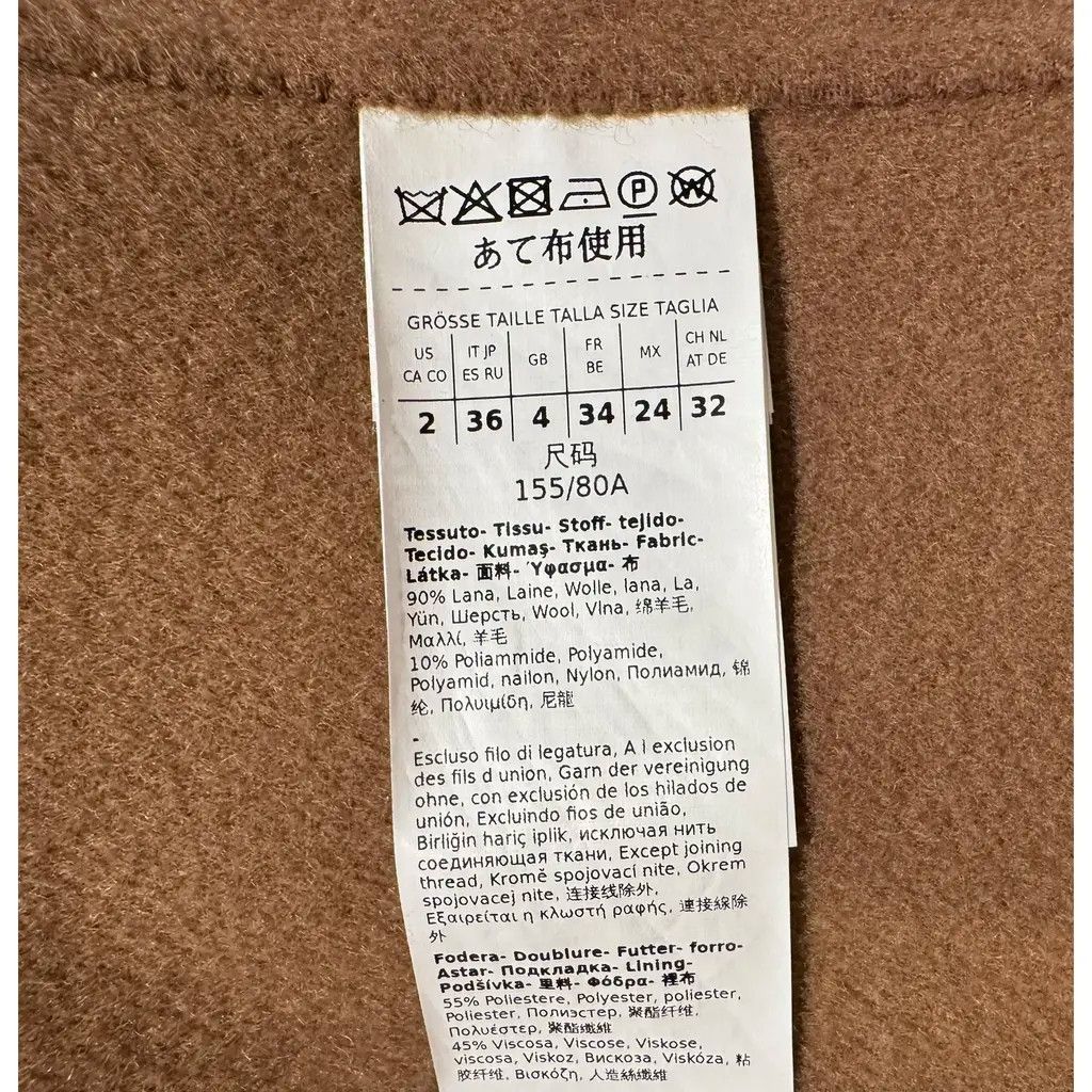 Max Mara Coat, Max Mara Size XS / US 0-2 / IT 36-38 - 7 Thumbnail