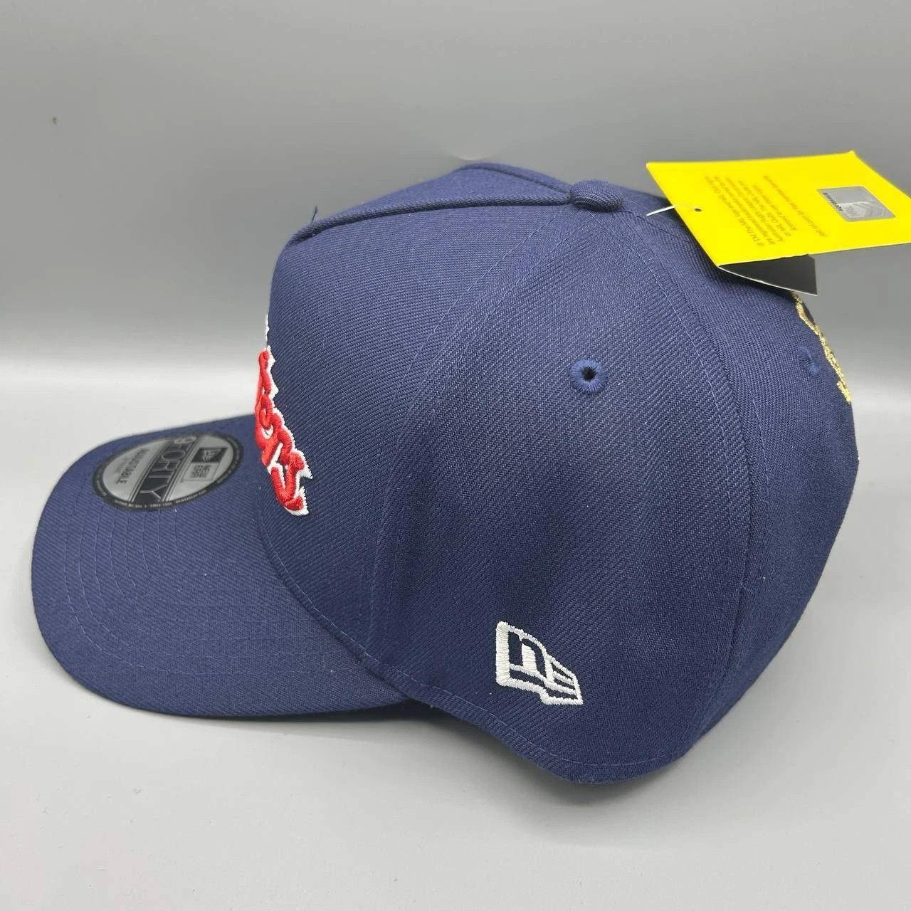 New Era Sydney Roosters NRL Hat Men Navy Embroidered NBA Strap Back Size ONE SIZE - 5 Thumbnail