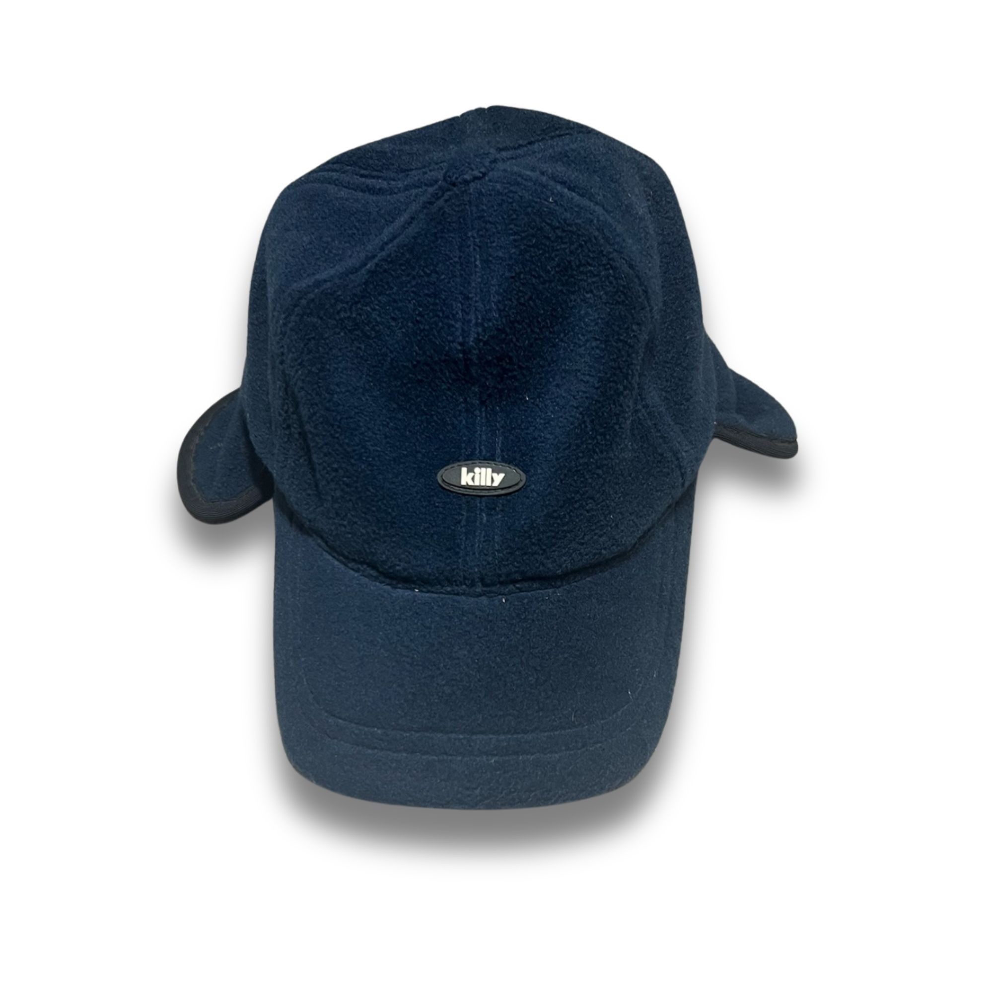 Other Killy Flexfit Navy Fleece Baseball Cap Unisex One Size Adjus Size ONE SIZE - 2 Thumbnail