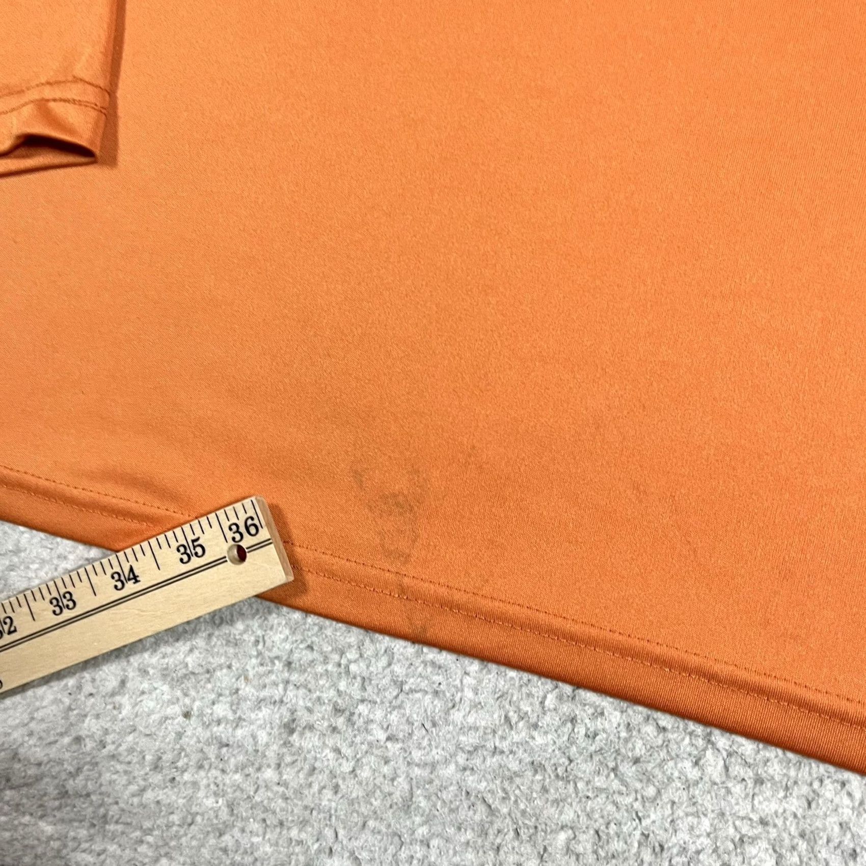 Vintage Drake Waterfowl Mens Shirt XL Orange Long Sleeve Performance Hiking Hunting Shirt Size US XL / EU 56 / 4 - 3 Thumbnail
