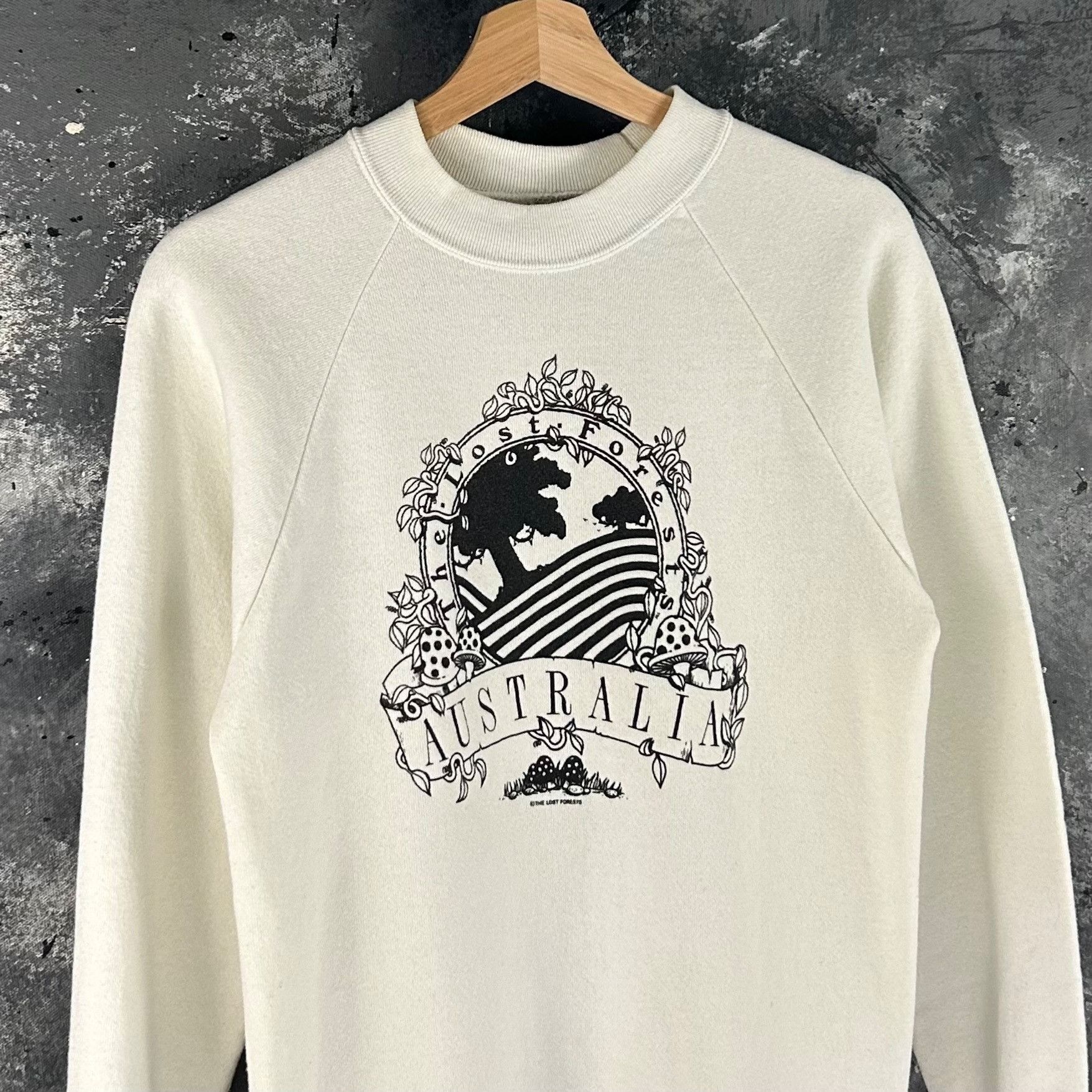 Vintage Vintage 80’s Australia mushroom sweatshirt Size US S / EU 44-46 / 1 - 2 Thumbnail