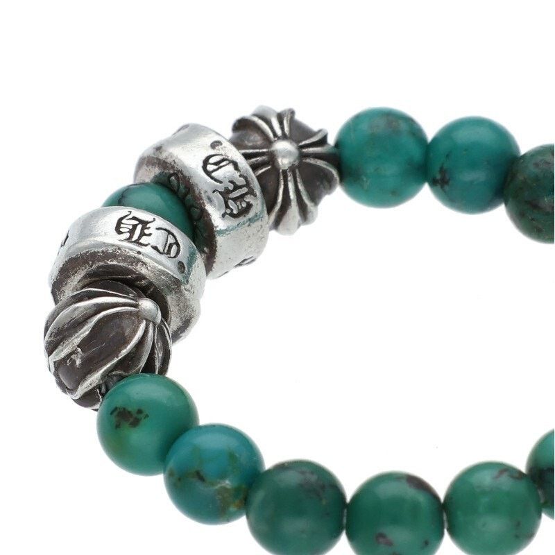 Chrome Hearts Chrome Hearts Turquoise Bead Silver Ring Size ONE SIZE - 5 Thumbnail
