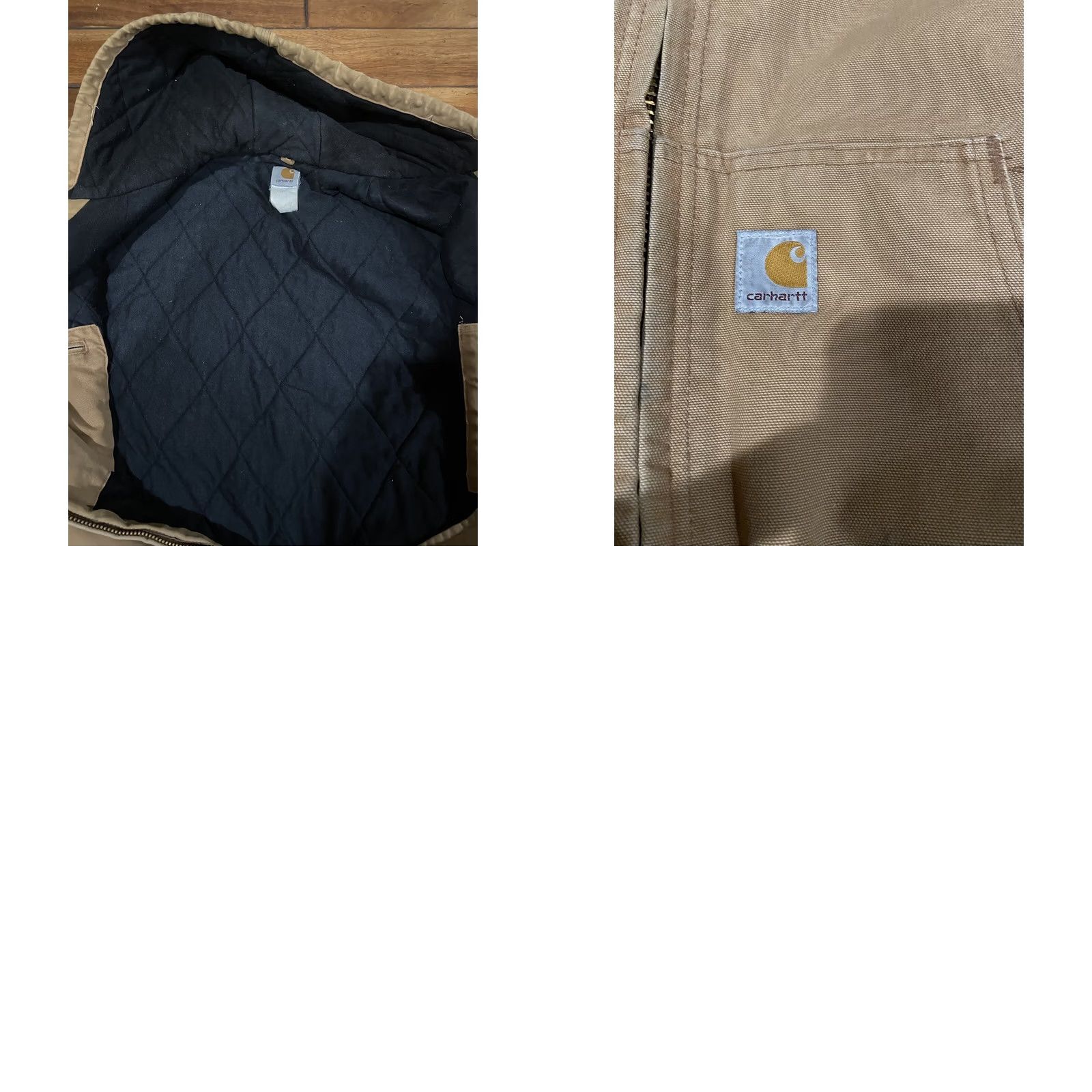 Carhartt VINTAGE Carhartt Jacket Mens XL Brown Loose Fit Firm Duck Lined Quilted Heavy Workwear Size US XL / EU 56 / 4 - 9 Thumbnail