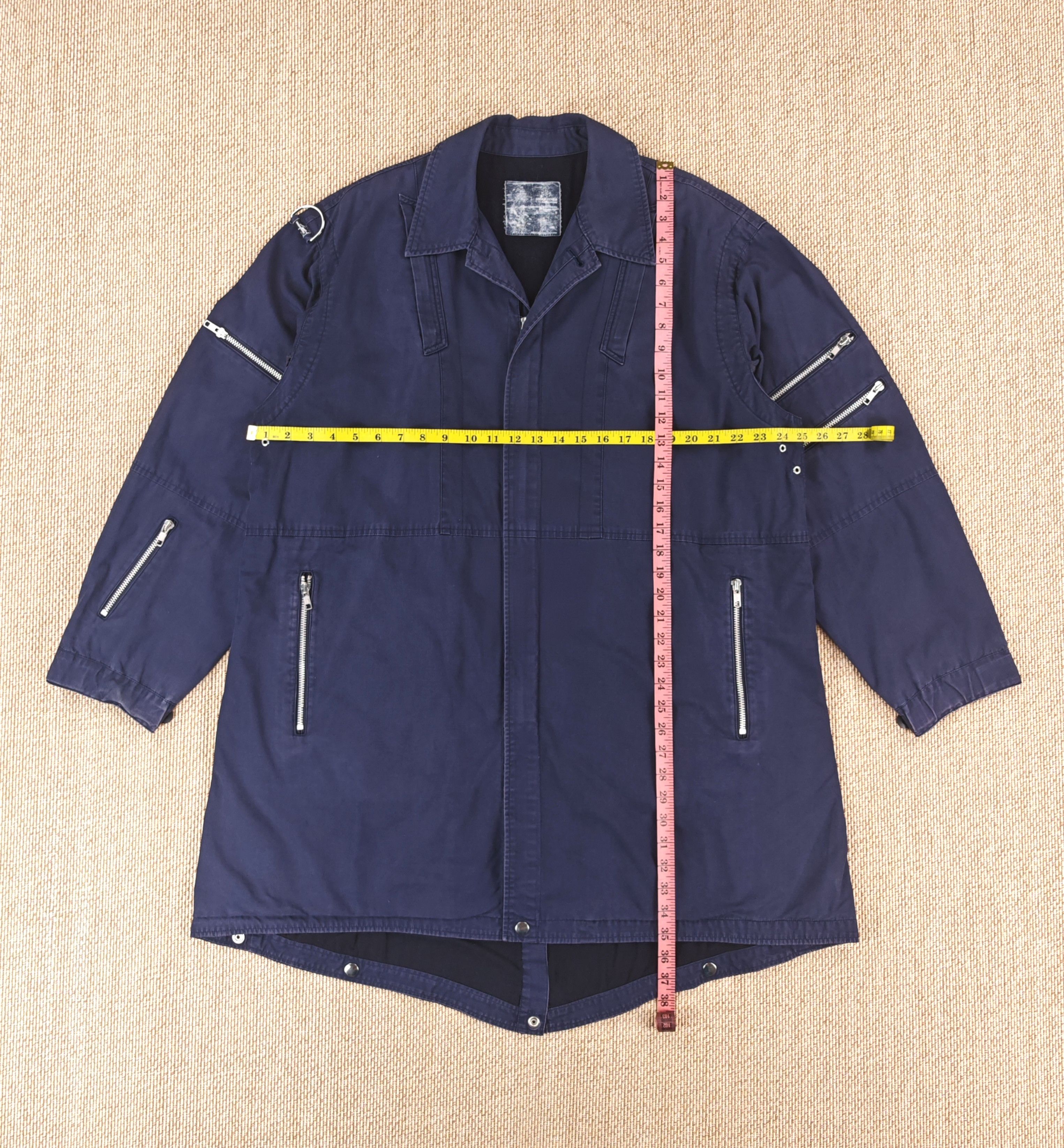 Undercover Undercover 2000-2001 Autumn Winter Multizipper Parka Size US L / EU 52-54 / 3 - 3 Thumbnail