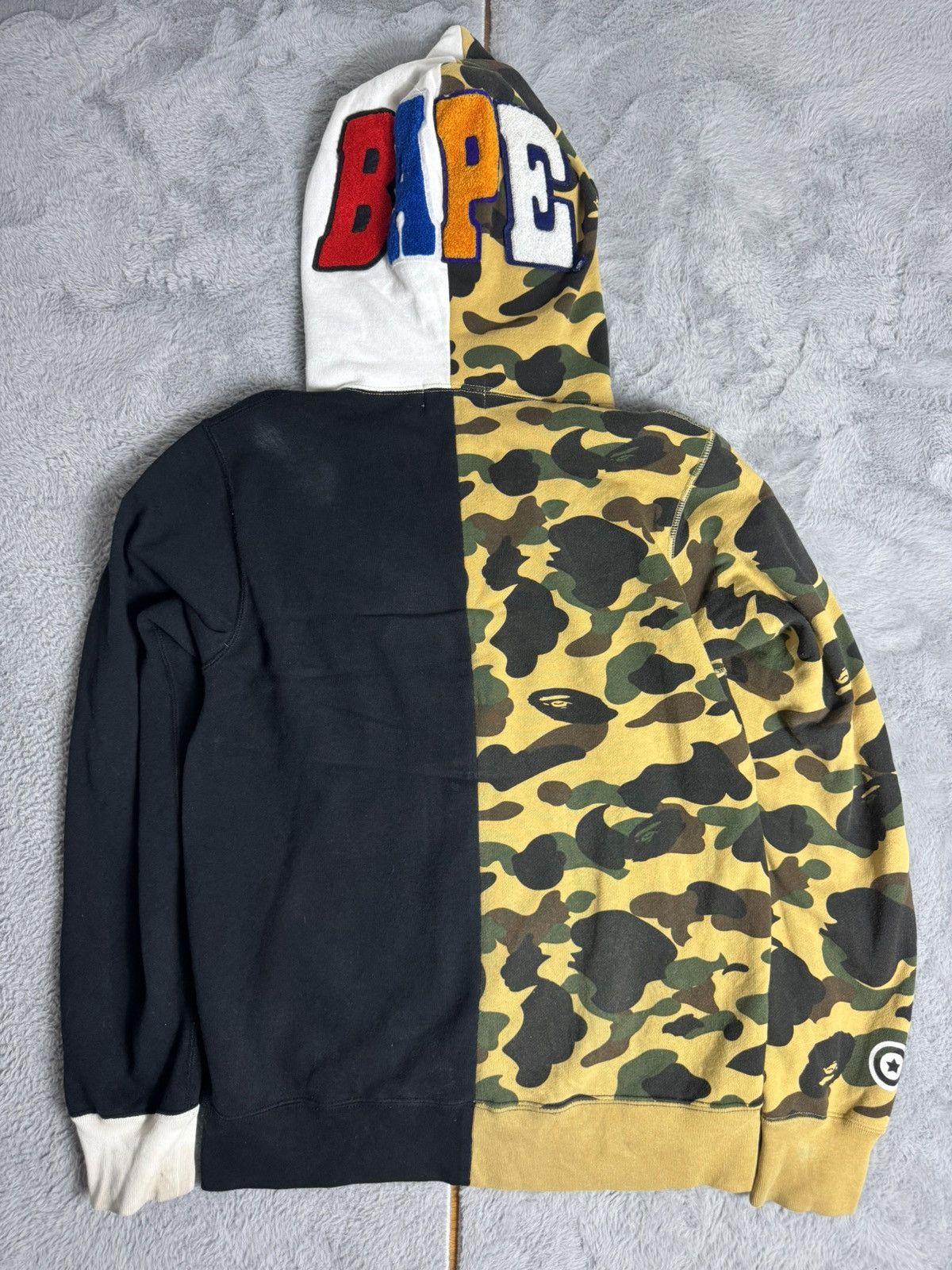 Bape Bape (A bathing Ape) panda/monkey full zip hoodie Size US L / EU 52-54 / 3 - 2 Thumbnail