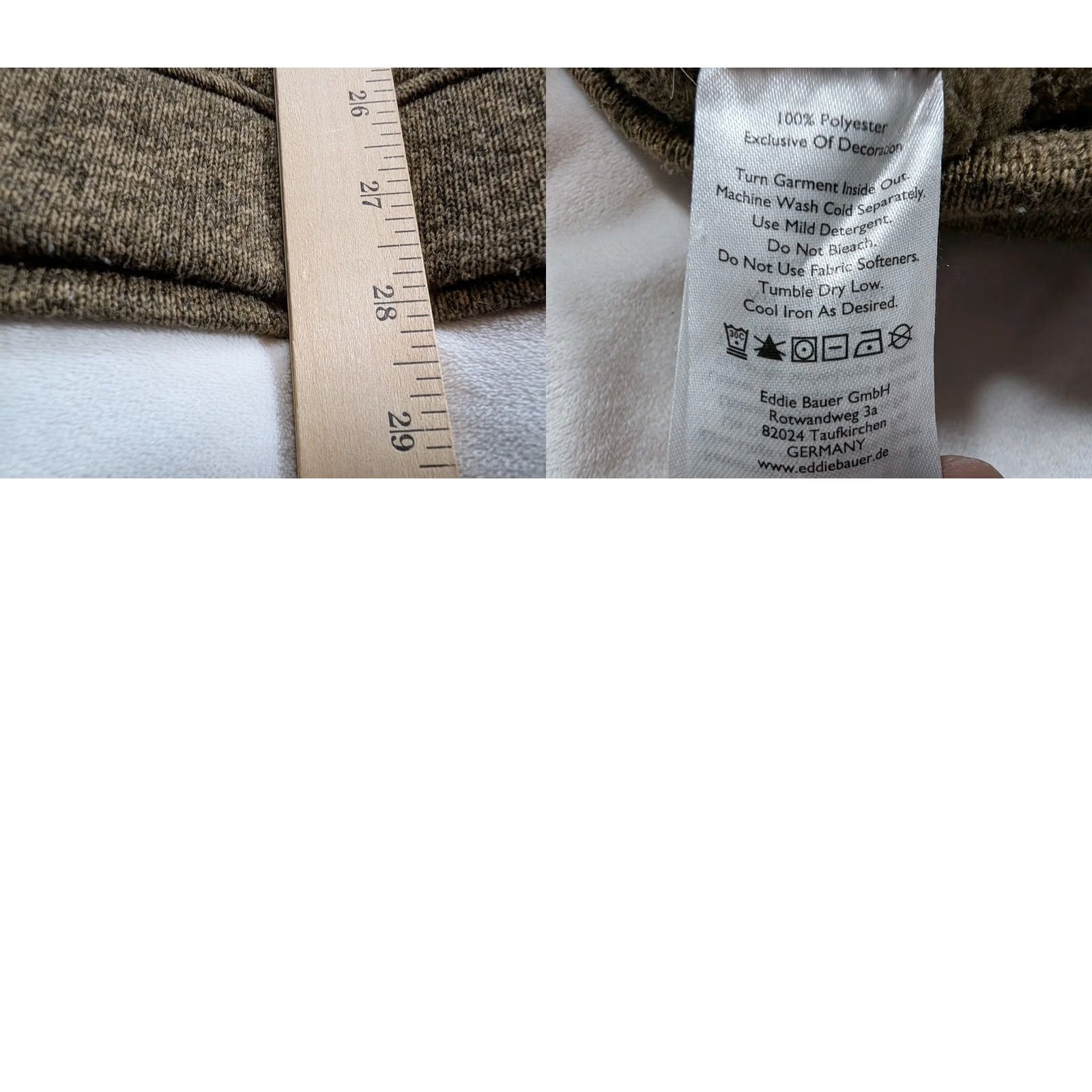 Eddie Bauer Eddie Bauer Mens Pullover Sweater 2XL Brown Outdoor Knit Mock Neck Casual Sweater Size US XXL / EU 58 / 5 - 8 Thumbnail
