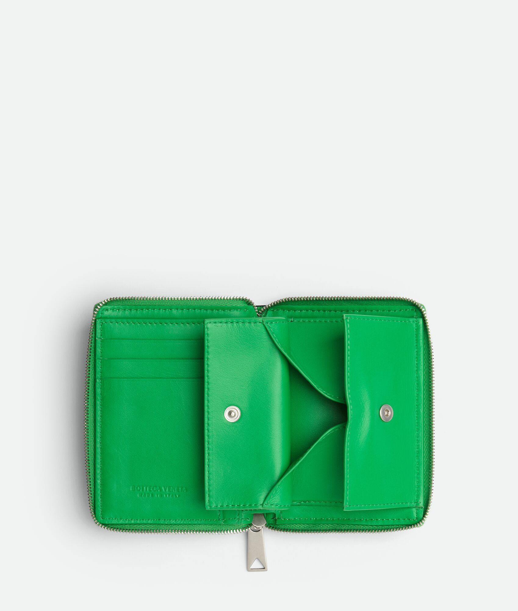 Bottega Veneta o1loc1c0325 Size: OS / 708614 Compact Zip Around Wallet Size ONE SIZE - 3 Thumbnail