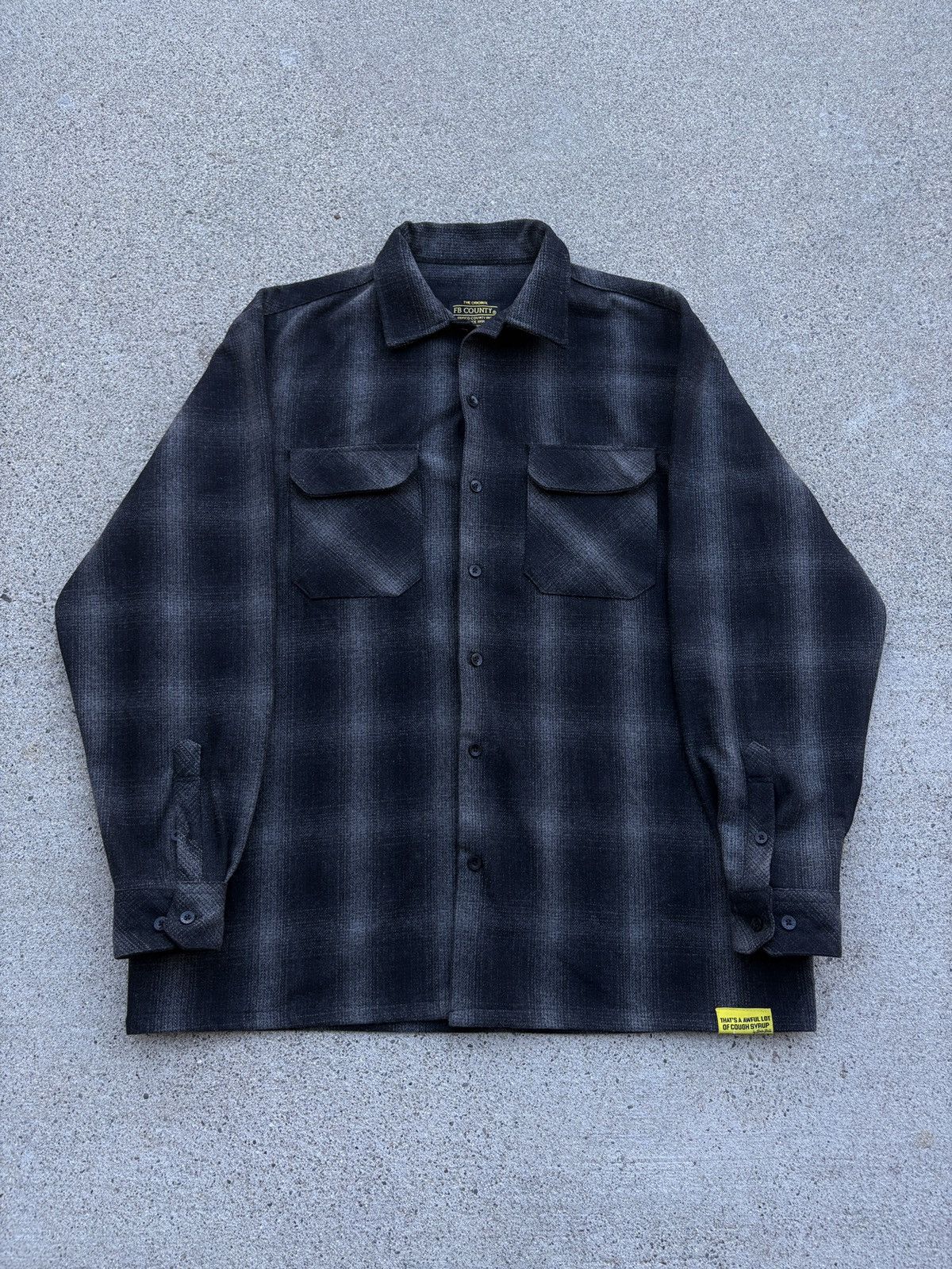 Awful Lot of Cough Syrup 2020 Awful Lot of Cough Syrup “Reverse Logo” Flannel Size L Size US L / EU 52-54 / 3 - 2 Thumbnail