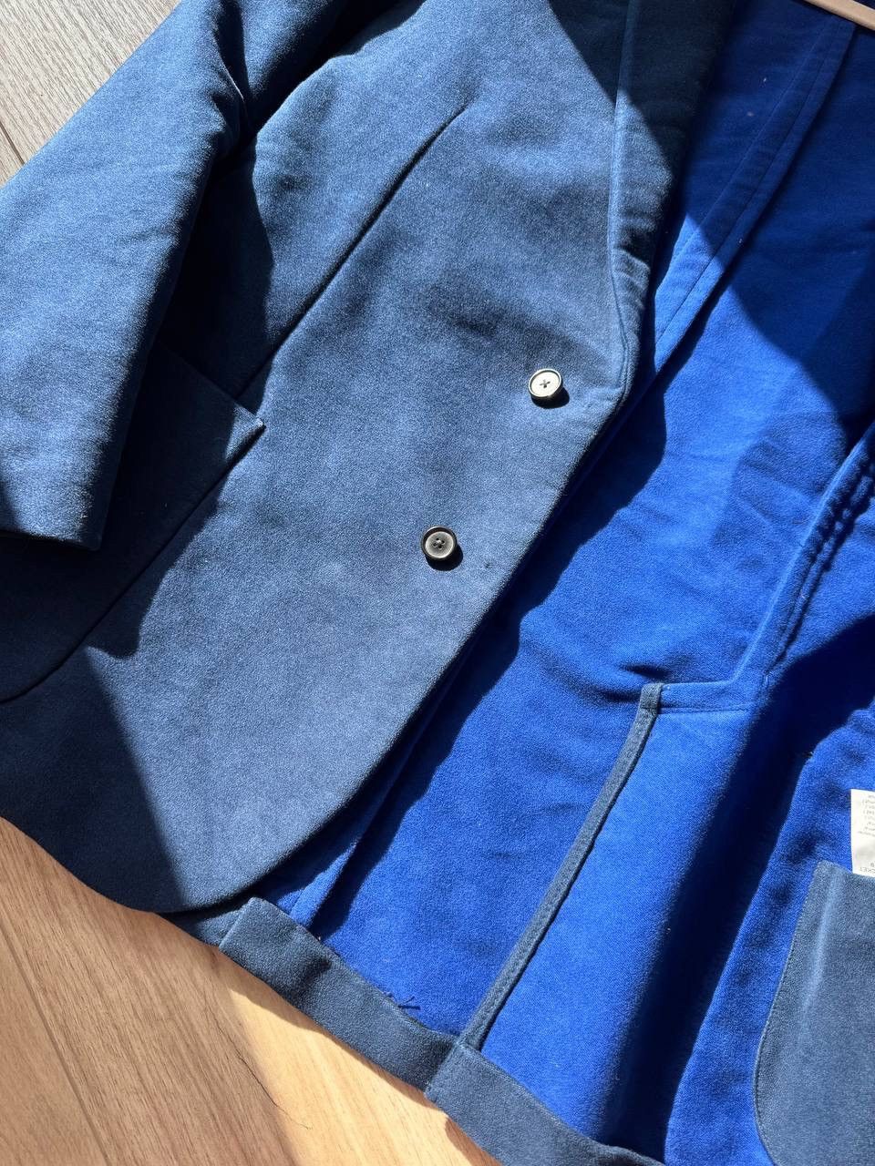 Paul Smith Paul Smith Jacket Mens Size 44 Blue Wool Blazer Italy Size 44L - 4 Thumbnail