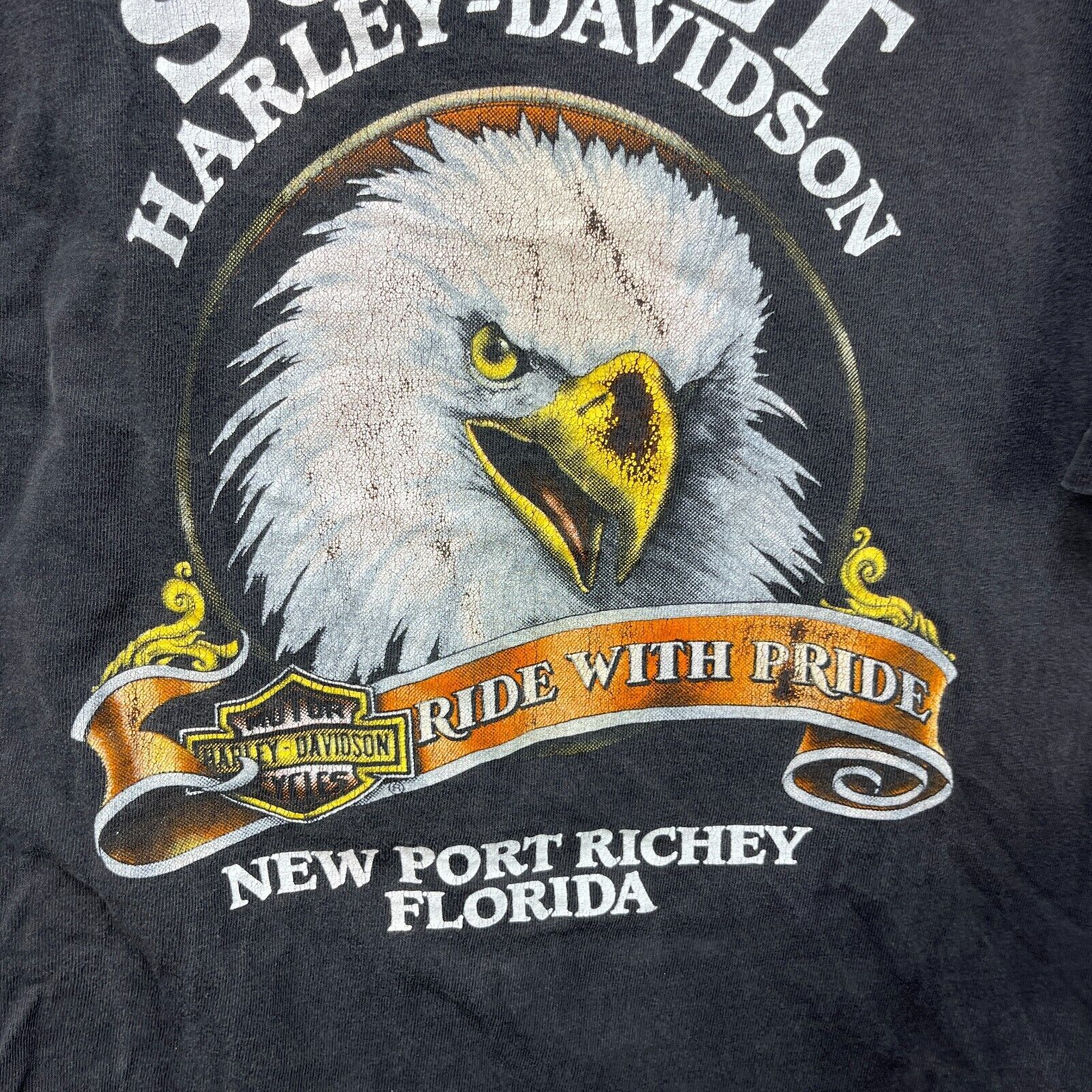 Vintage Vintage 1990 HarleyDavidson 3D The Last Biker on Earth Large Size US L / EU 52-54 / 3 - 11 Thumbnail