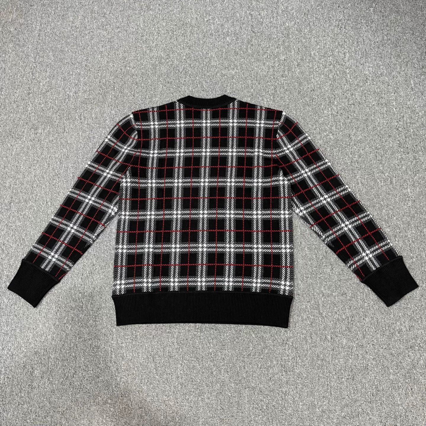 Burberry Burberry Wool Check Knit Sweater Size S Size US S / EU 44-46 / 1 - 2 Thumbnail