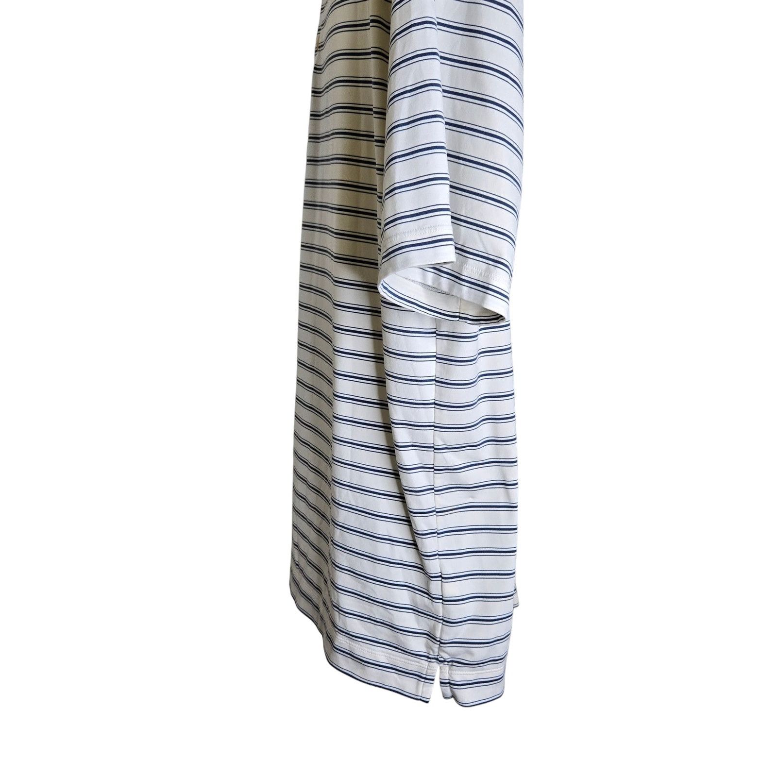 Nike Nike Golf Mens Polo Shirt Large Striped Fit Dry Grandpacore Size US L / EU 52-54 / 3 - 4 Thumbnail