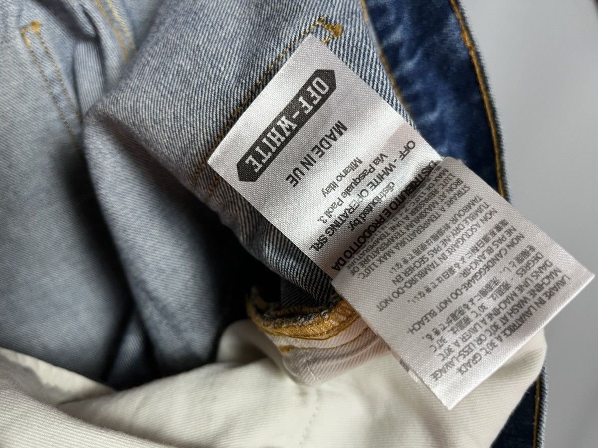 Off-White Off-White - Virgil Abloh OG diagonal striped pants Size US 34 / EU 50 - 8 Thumbnail