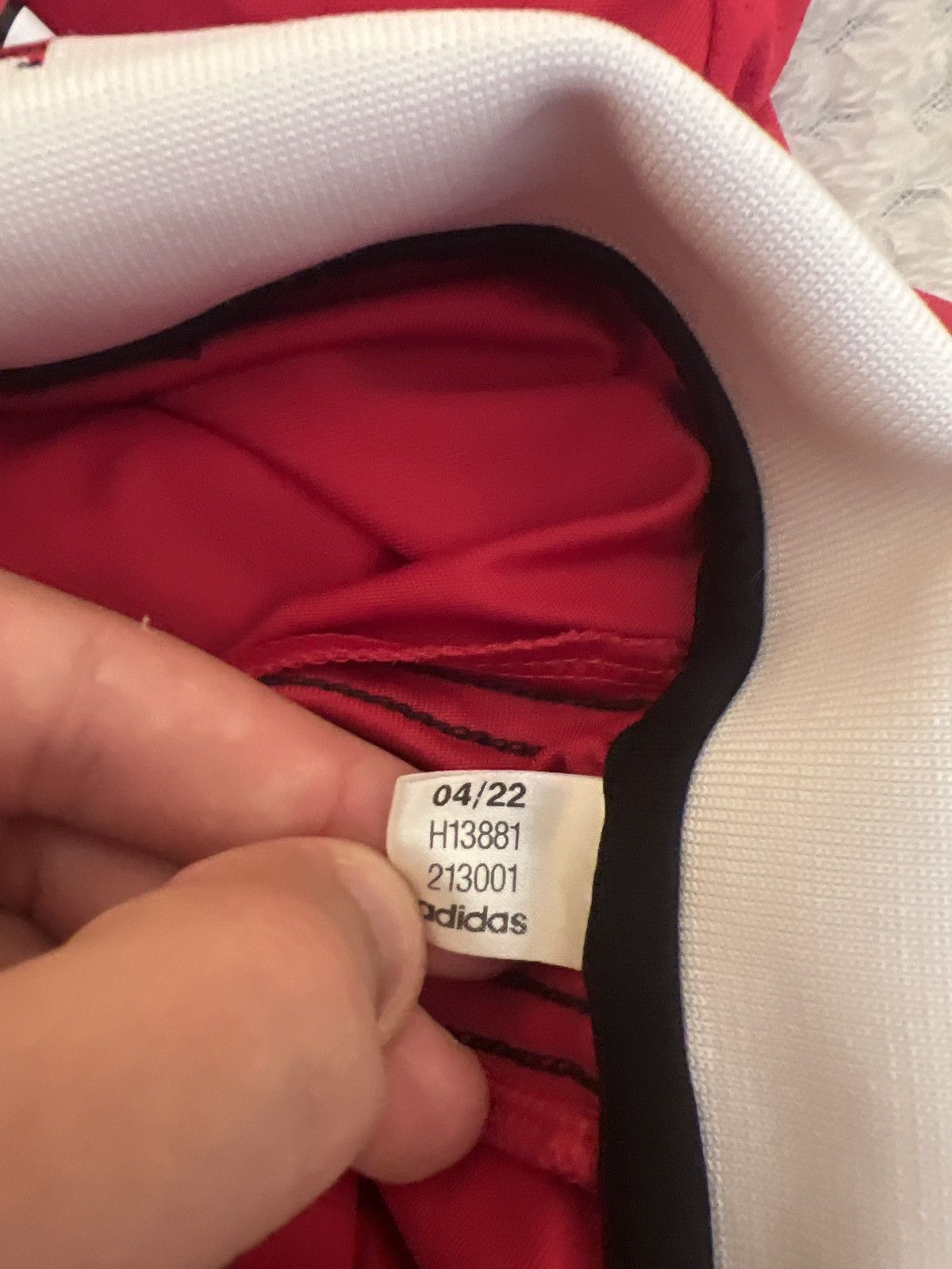 Adidas 2022 Manchester United Adidas Soccer Jersey 27 Weghorst Size US M / EU 48-50 / 2 - 7 Thumbnail