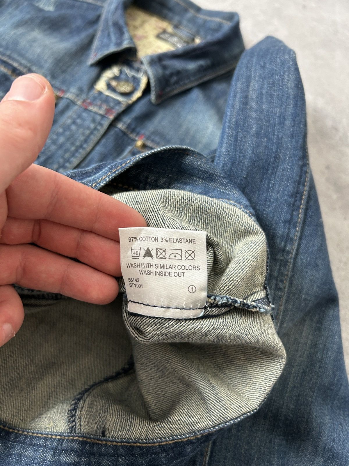 Japanese Brand Joe Browns vintage women’s Japanese style denim jacket Size M / US 6-8 / IT 42-44 - 7 Thumbnail