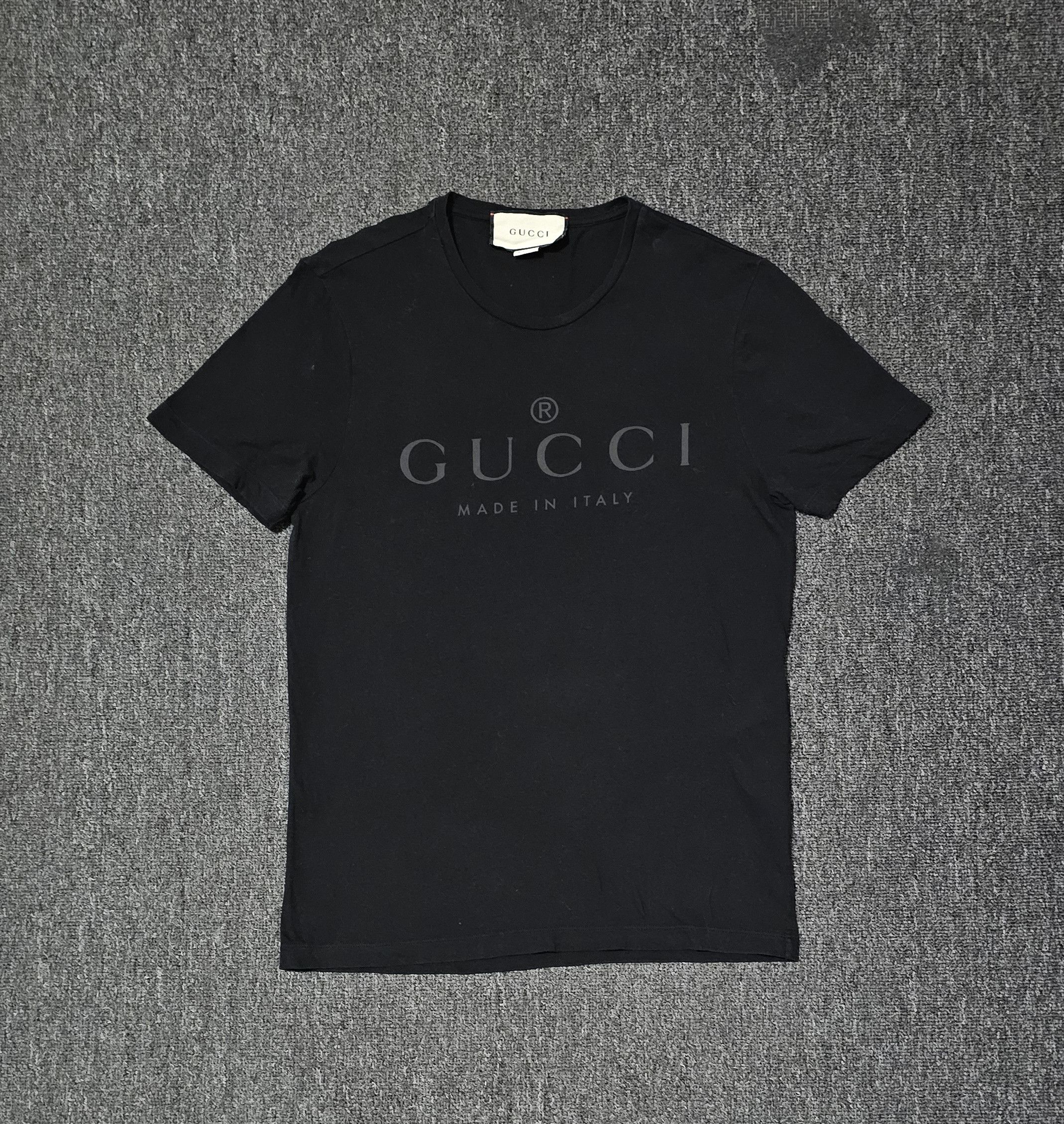 Gucci Saint Laurent Women's Black T-Shirt Size XS Size XS / US 0-2 / IT 36-38 - 1 Thumbnail