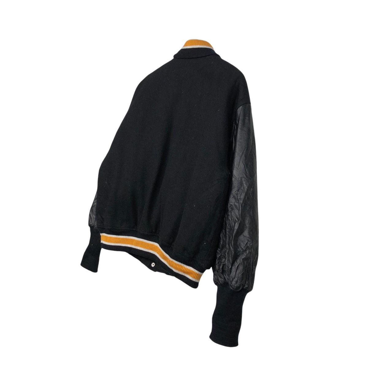 Japanese Brand 📌Vintage Jumper Bomber Leather Jacket Suntory Malt's Beer Size US M / EU 48-50 / 2 - 11 Thumbnail