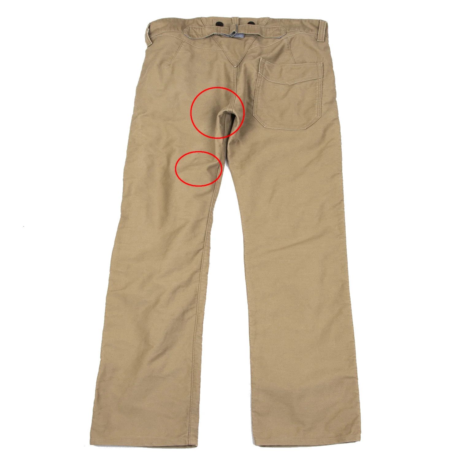 Junya Watanabe Beige Straight Pants Size M in Good Condition Size US 34 / EU 50 - 9 Thumbnail