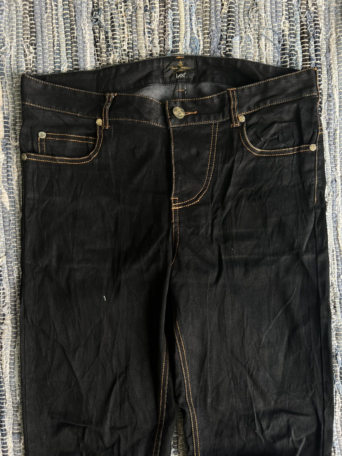 Vivienne Westwood Vivienne Westwood Aglomania Embroidery Logo Low Crotch Jeans Size US 32 / EU 48 - 7 Thumbnail