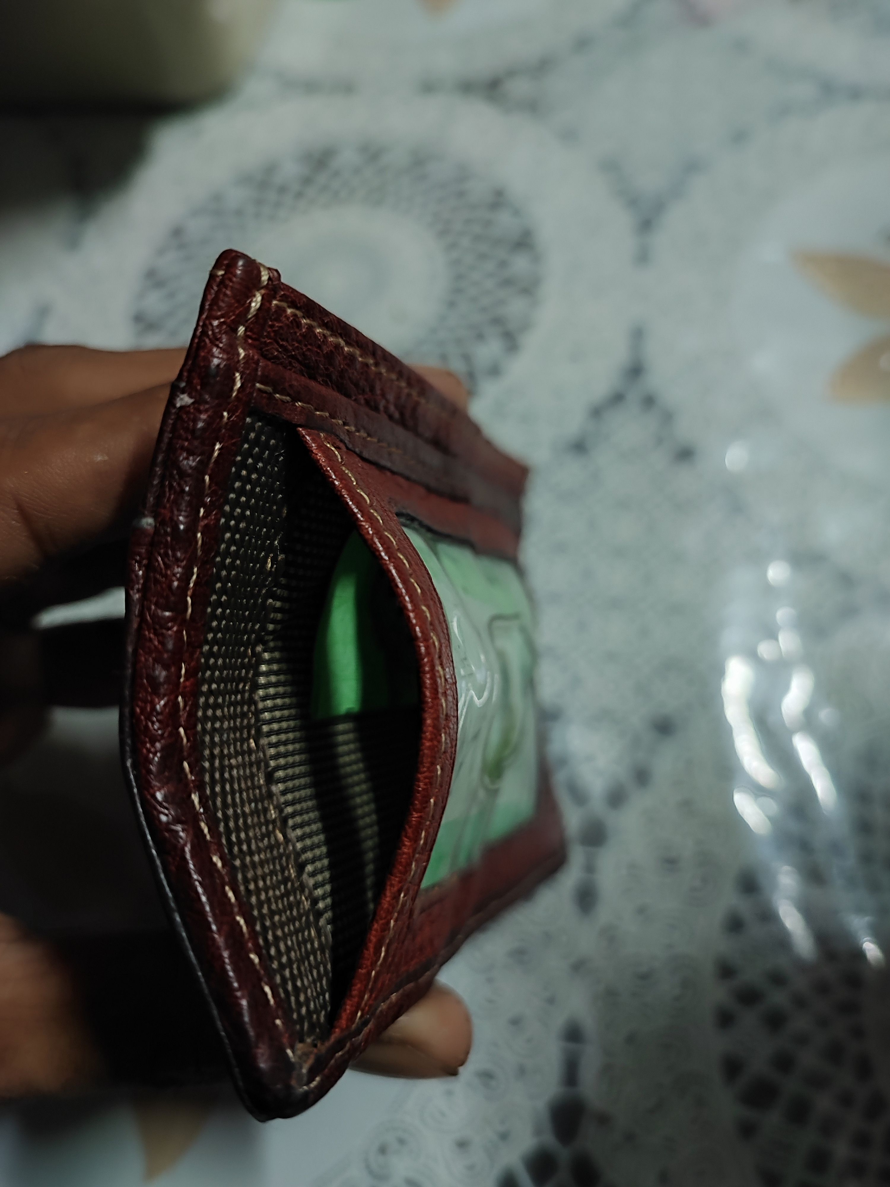 Genuine Leather × Johnston & Murphy × Vivienne Westwood Wallet Card Holder By Johnston & Murphy Size ONE SIZE - 4 Thumbnail