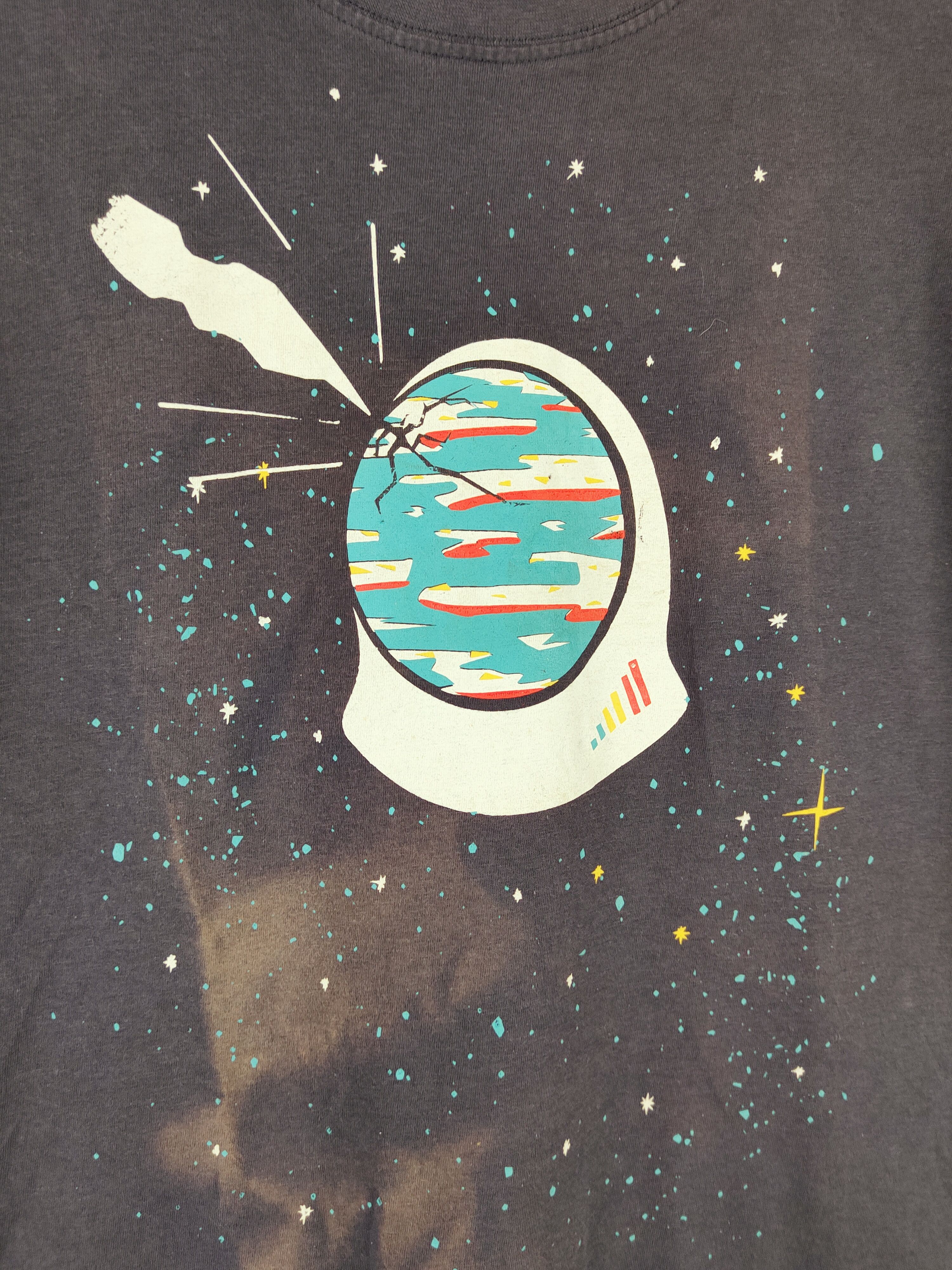 Japanese Brand × Vintage K-ADC Rescue Navy Faded Short Sleeve T-shirts #W048 Size US L / EU 52-54 / 3 - 2 Thumbnail