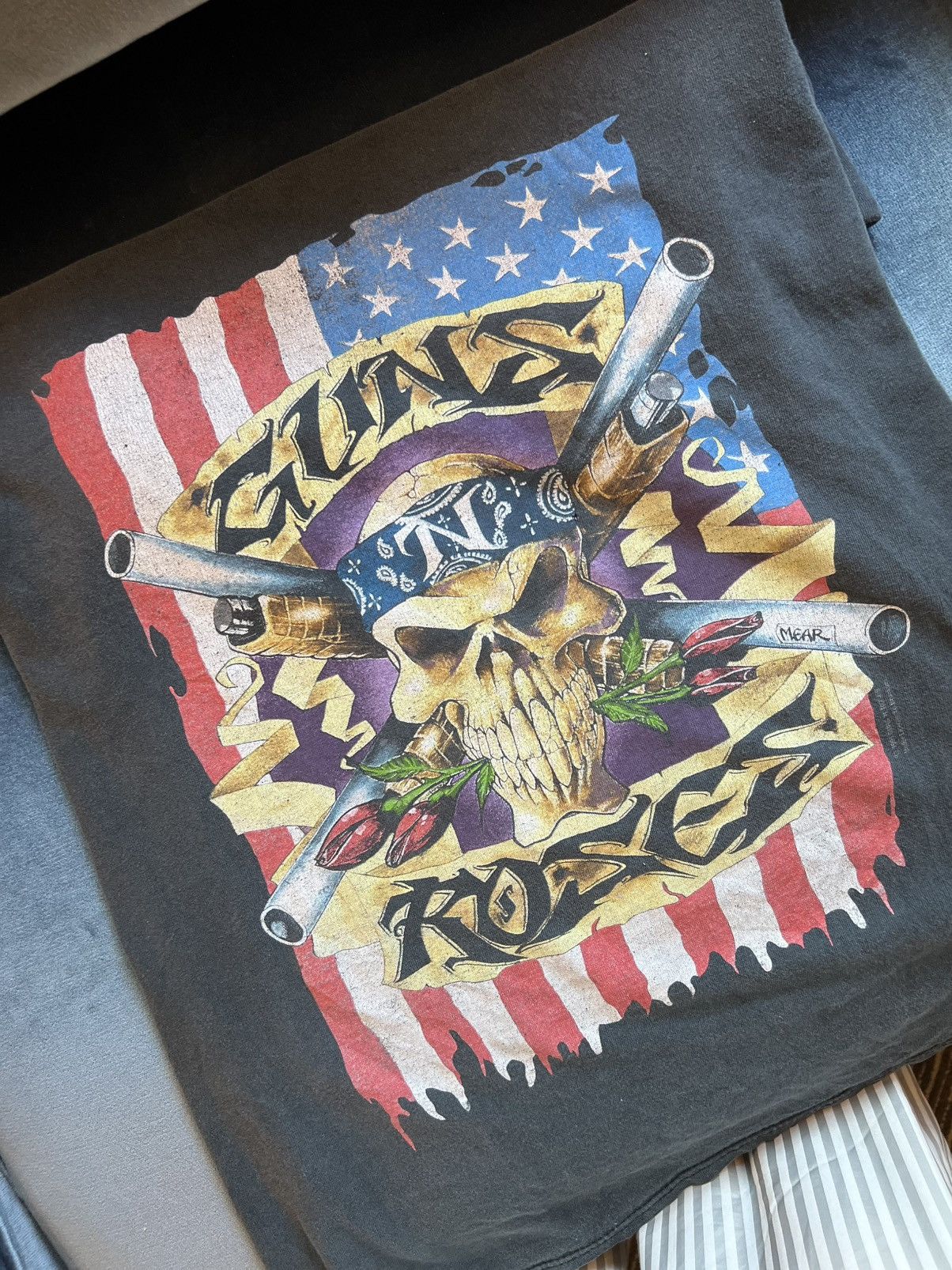 Other Guns N’ Roses 91’-92’ T-Shirt / Cities Tour Size US XL / EU 56 / 4 - 1 Thumbnail