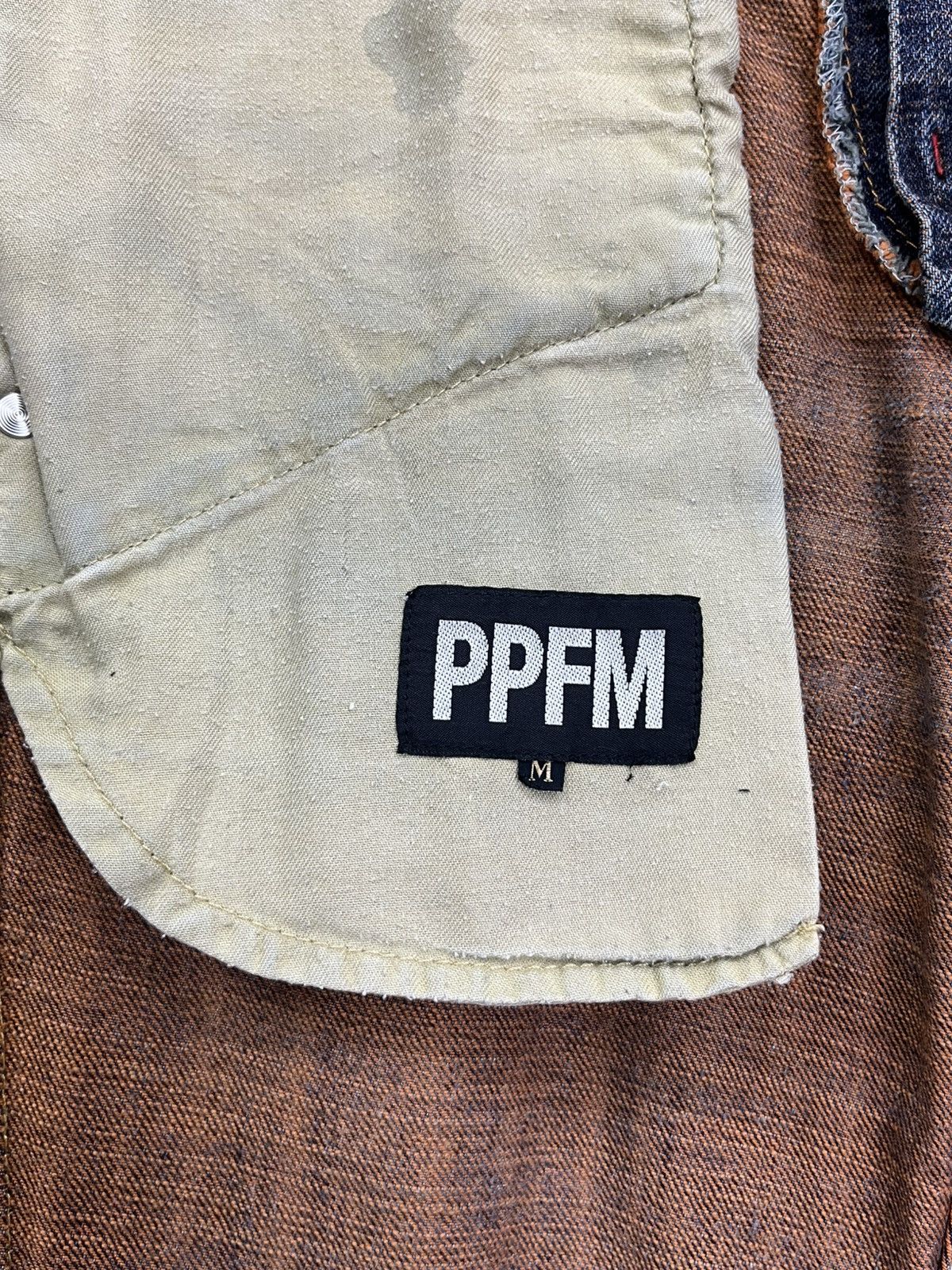 PPFM FYE 🔥Vintage PPFM Punk Ripped Super Low Rise FLARE Denim Size US 29 - 12 Thumbnail