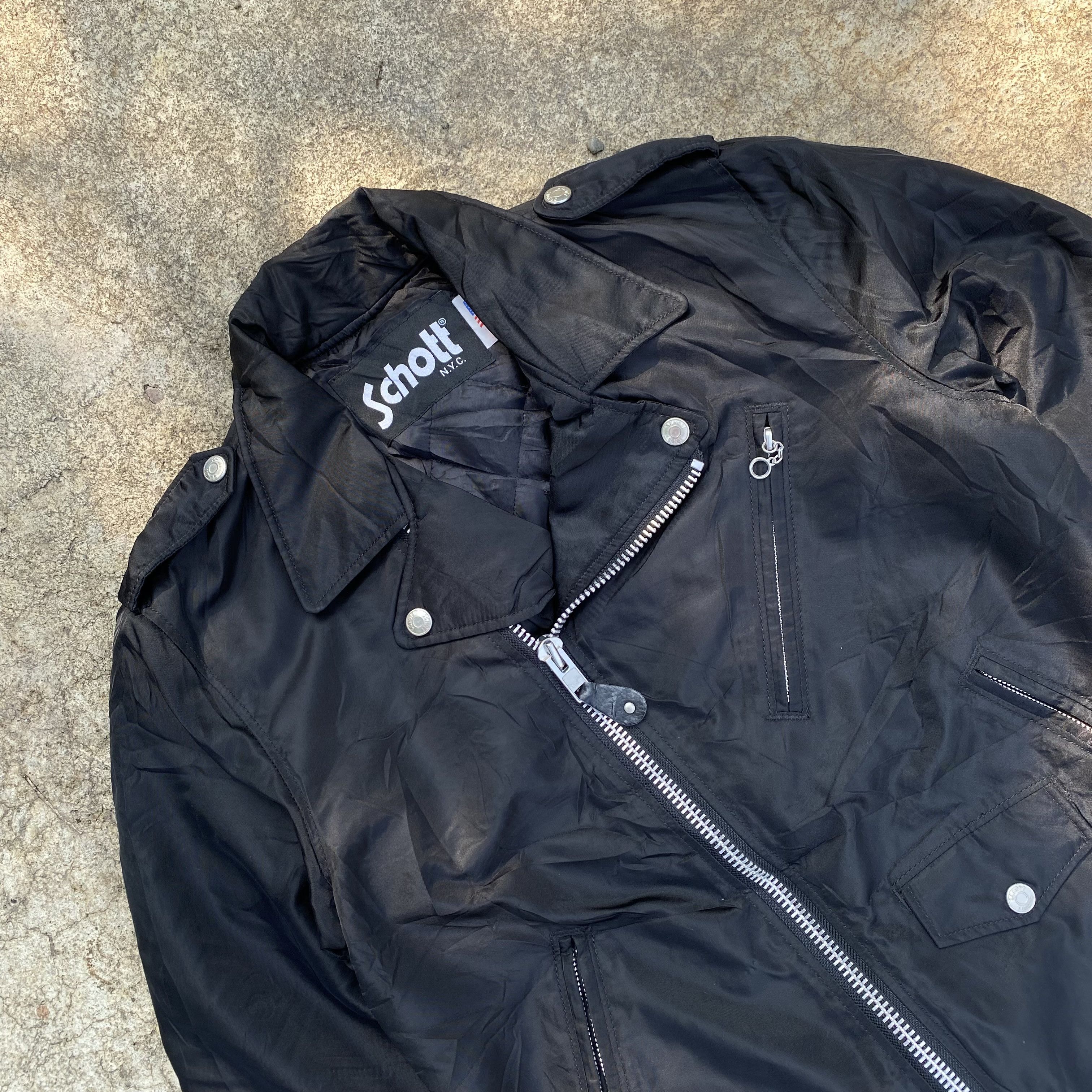 Schott Schott NYC Riders Nylon Jacket Size US M / EU 48-50 / 2 - 2 Thumbnail