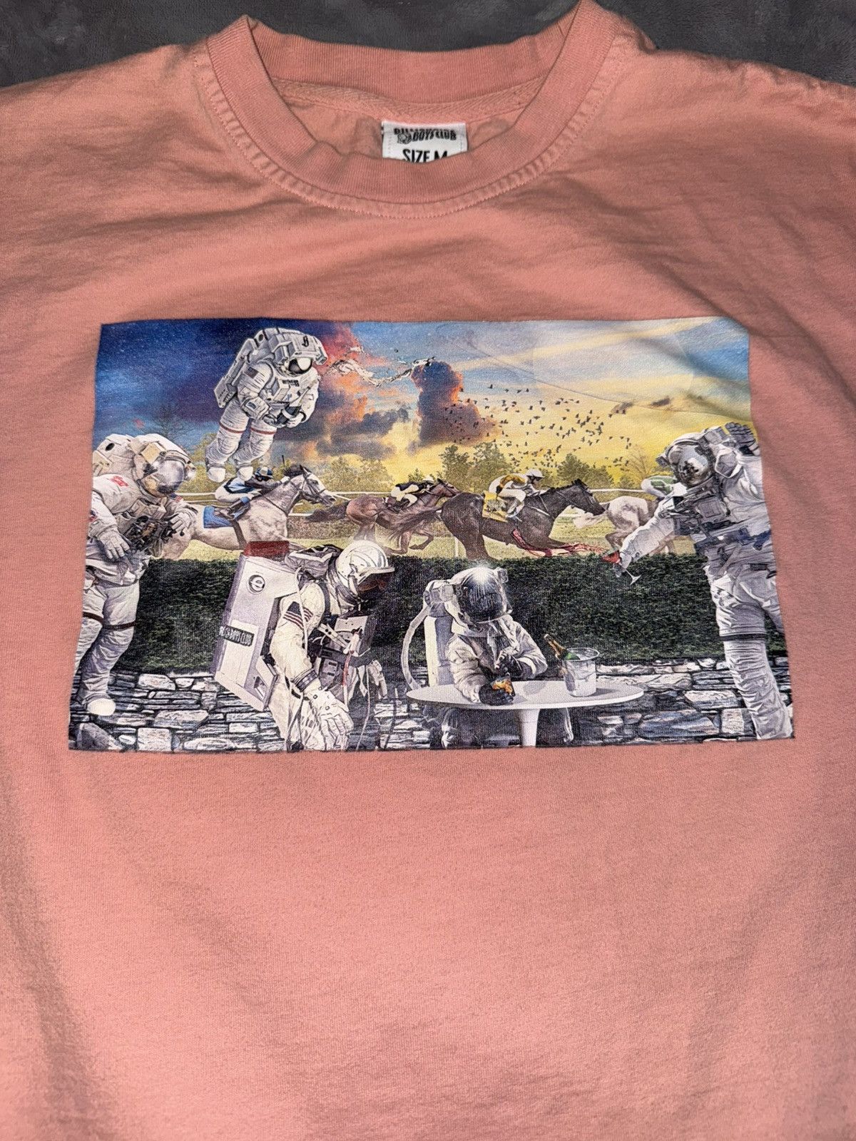 Billionaire Boys Club Vintage Billionaire Boys Club Horse Racing T Shirt - size M Size US M / EU 48-50 / 2 - 2 Thumbnail