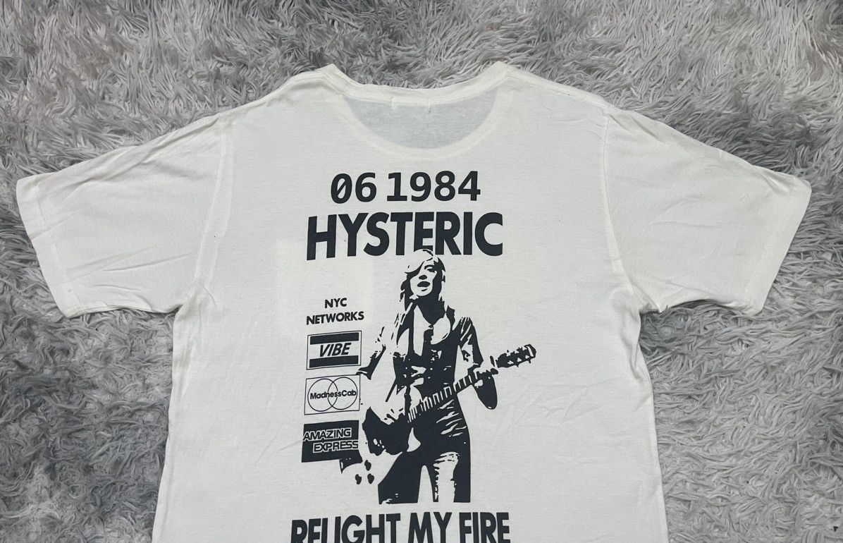 Hysteric Glamour 2000s HYSTERIC GLAMOUR “RELIGHT MY FIRE” TEES NICE DESIGN Size US S / EU 44-46 / 1 - 13 Thumbnail