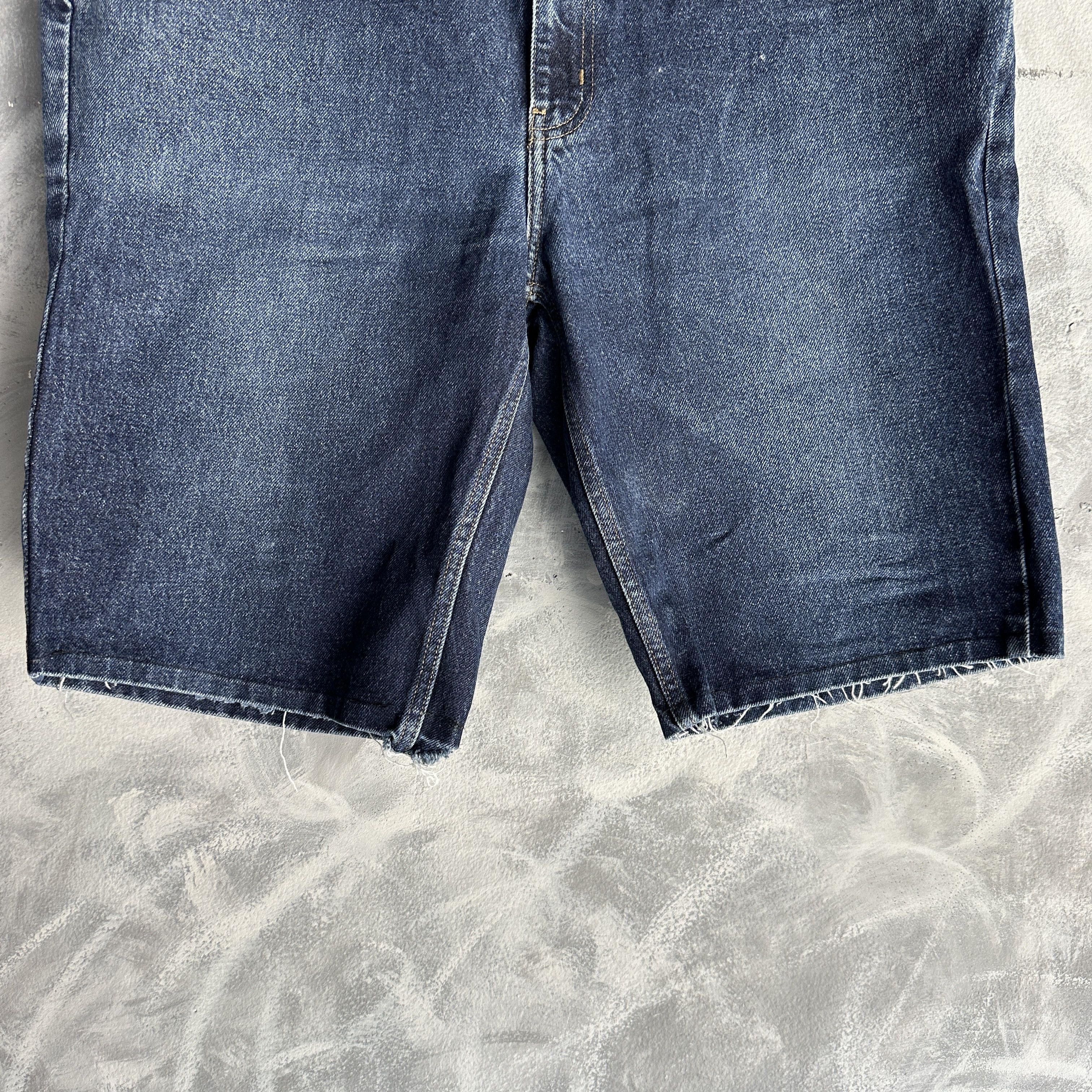 Anchor Blue Vtg Anchor Blue Shorts Denim Baggy Relaxed Long Y2K Casual Size US 36 / EU 52 - 3 Thumbnail