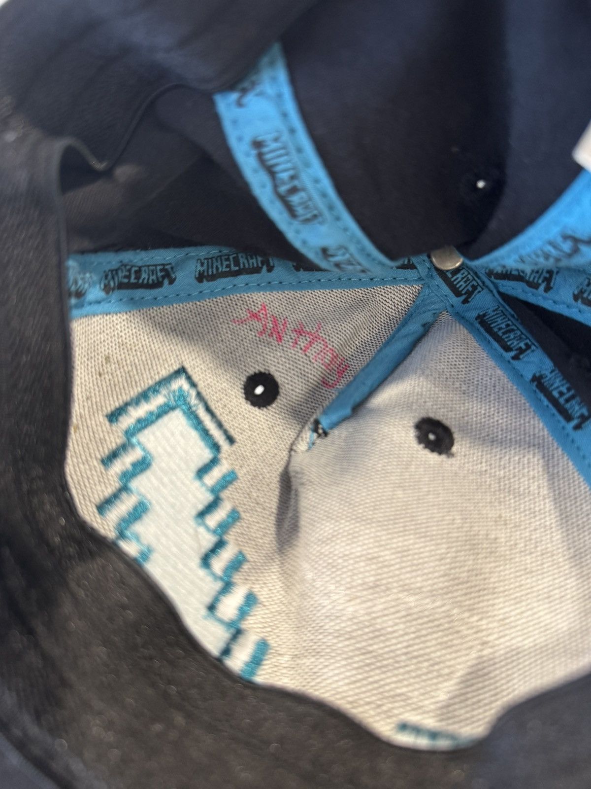Microsoft Minecraft JINX OG Diamond Sword Vintage 2017 Hat Small Size ONE SIZE - 5 Thumbnail