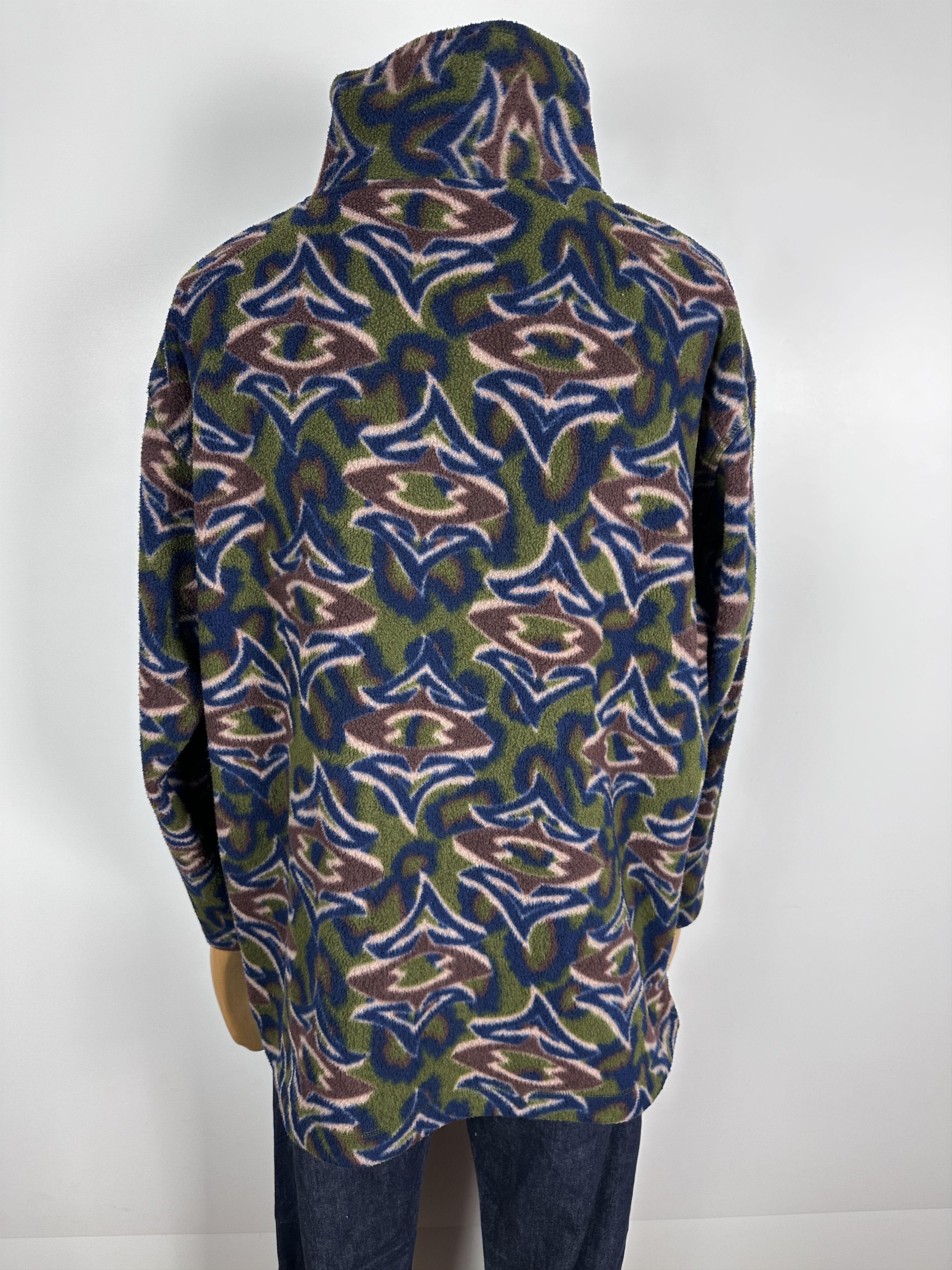 O'Neill × Vintage vintage Oneill FLEECE sweater 1/4 Zip Size L rare 90s jumper Size US L / EU 52-54 / 3 - 6 Thumbnail