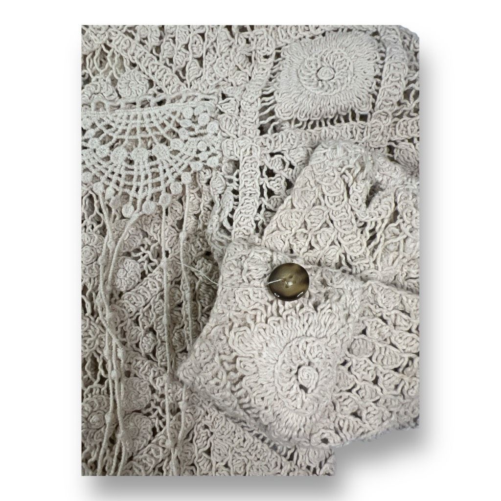 Other Miss Me Crochet Boho Oversized Jacket Size Small Size S / US 4 / IT 40 - 7 Thumbnail