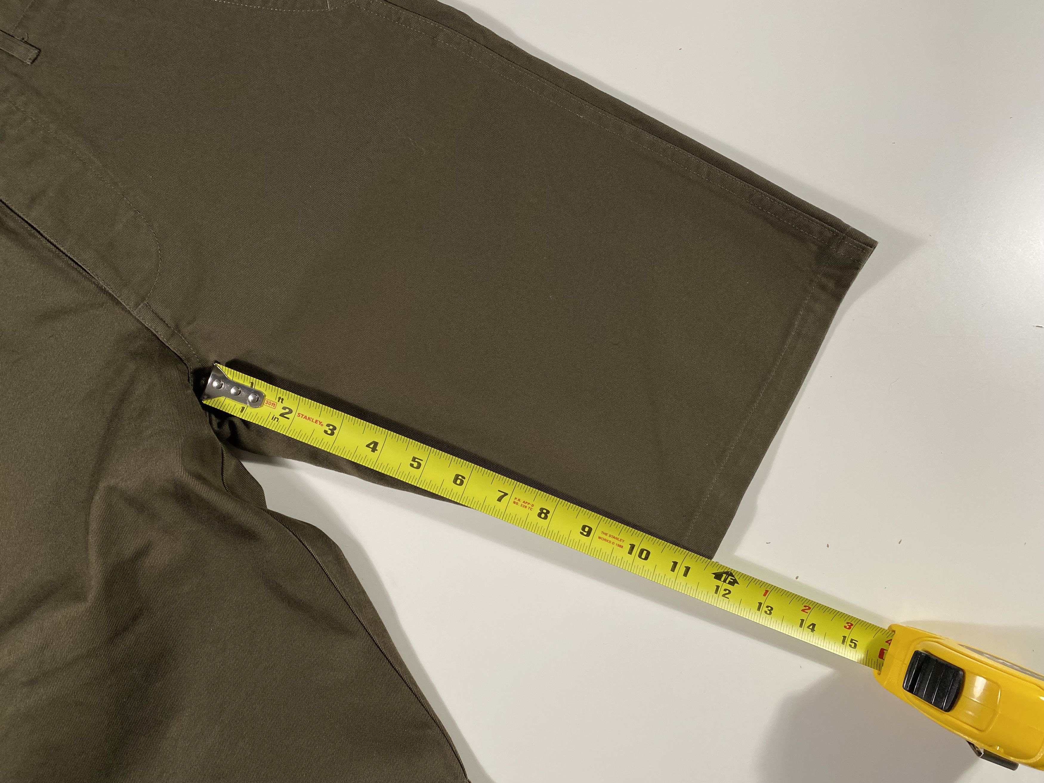 Wings + Horns Wings + Horns Olive Green Bermuda Shorts 28x11.5 Size US 28 / EU 44 - 6 Thumbnail