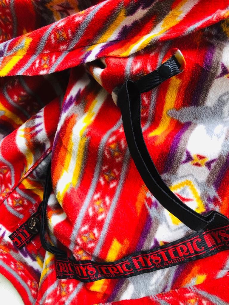 Hysteric Glamour × Vintage Vtg 90’s RARE STRIPES COLOUR HYSTERIC GLAMOUR CAPE JACKET Size US M / EU 48-50 / 2 - 5 Thumbnail