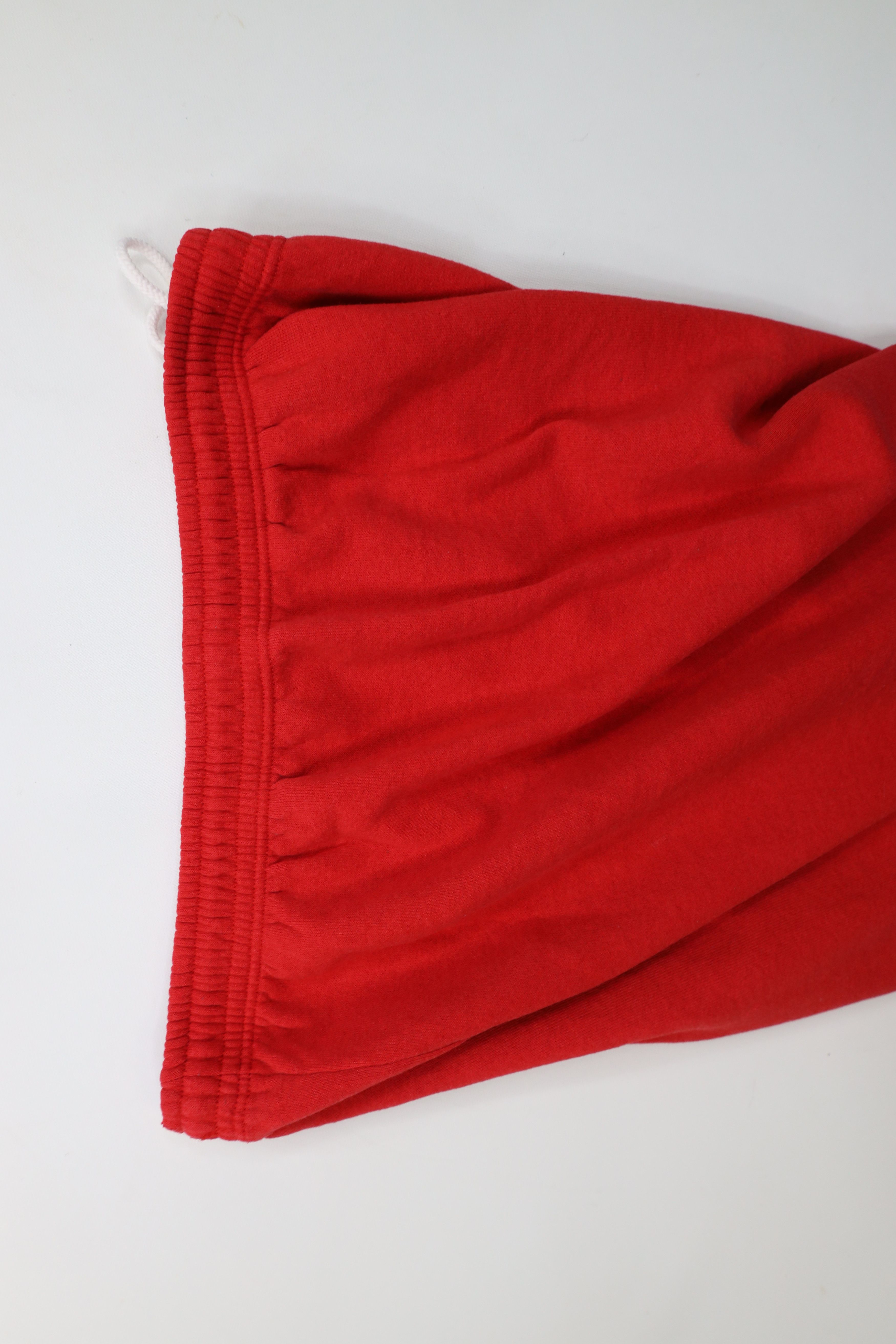 Vintage Vintage 90s Streetwear Paw Print Sweatpants Joggers Red USA Size US 38 / EU 54 - 5 Thumbnail