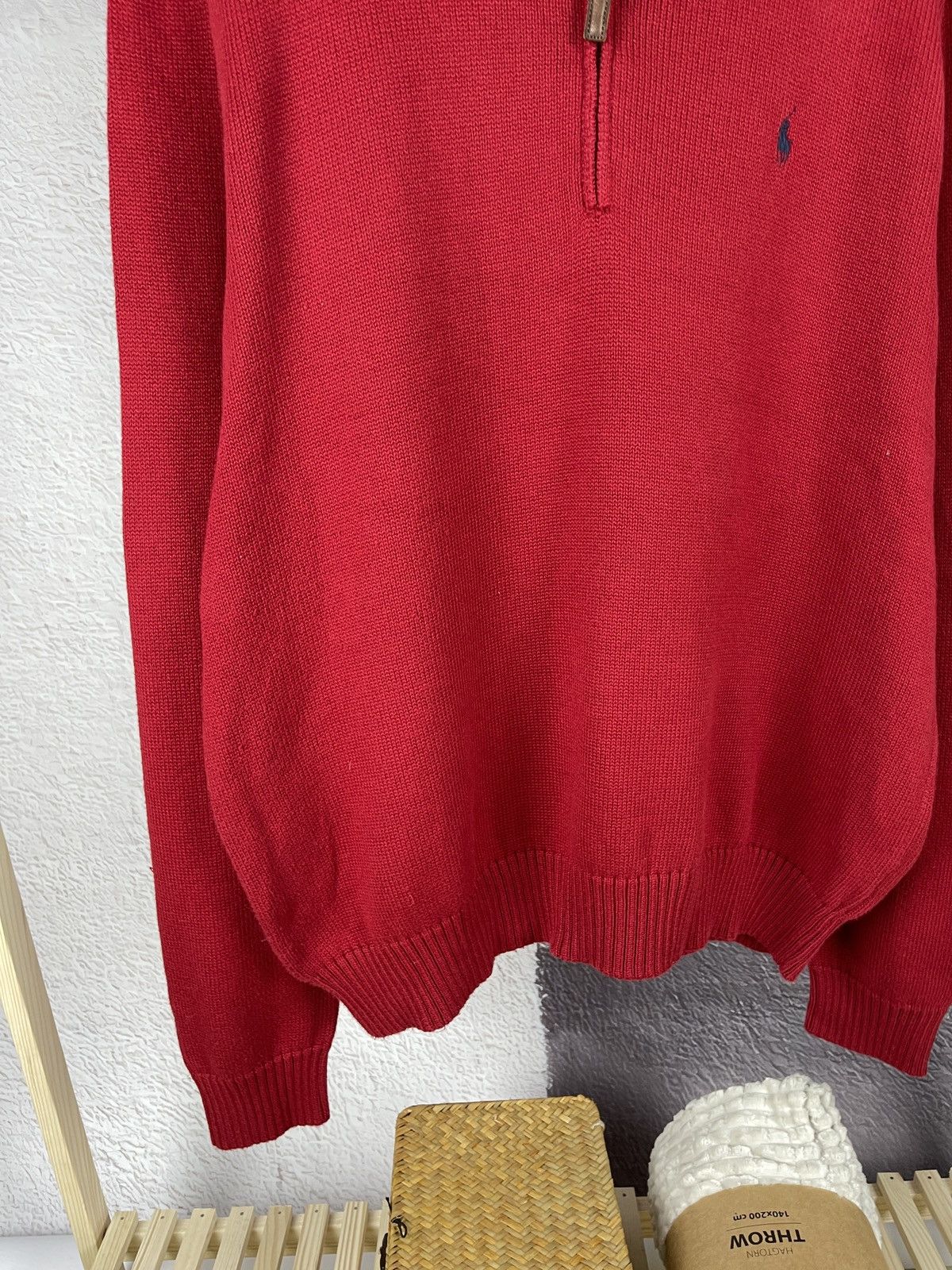 Polo Ralph Lauren Polo Ralph Lauren vintage 1/2 zip knitted sweater pullover Size US XXL / EU 58 / 5 - 7 Thumbnail