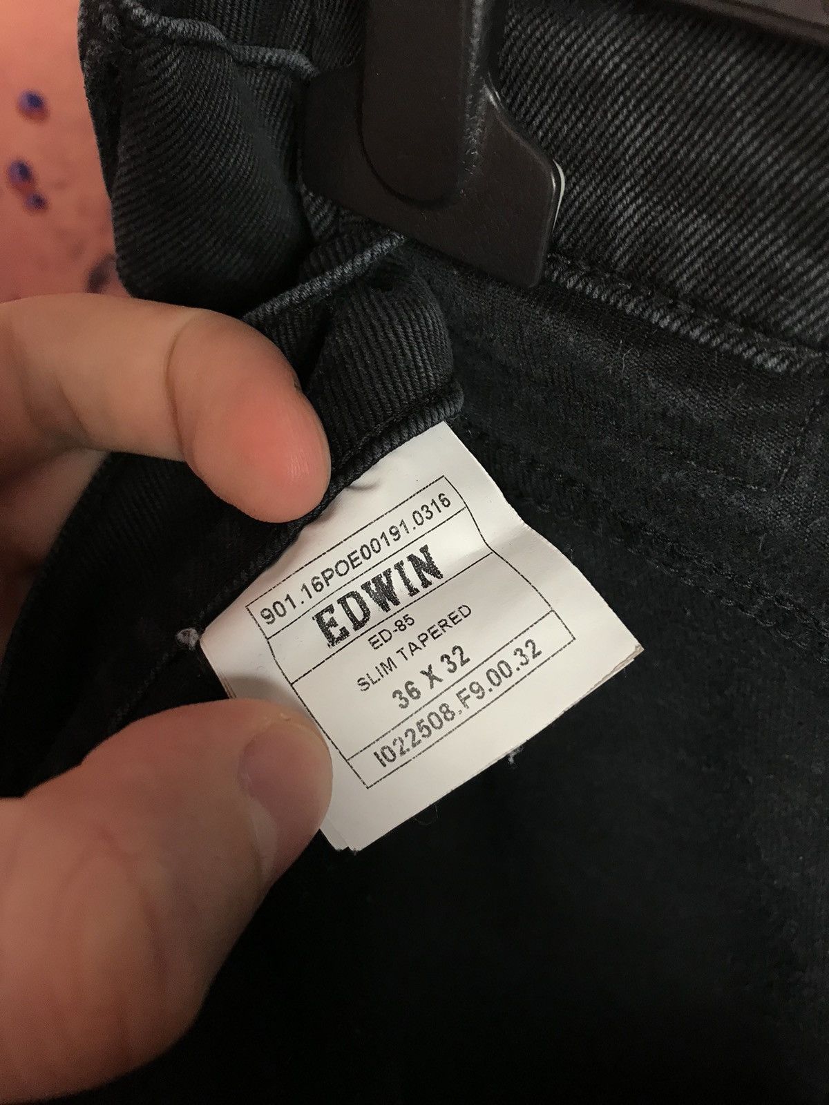 Edwin Edwin japanese streetwear denim jeans Size US 34 / EU 50 - 7 Thumbnail