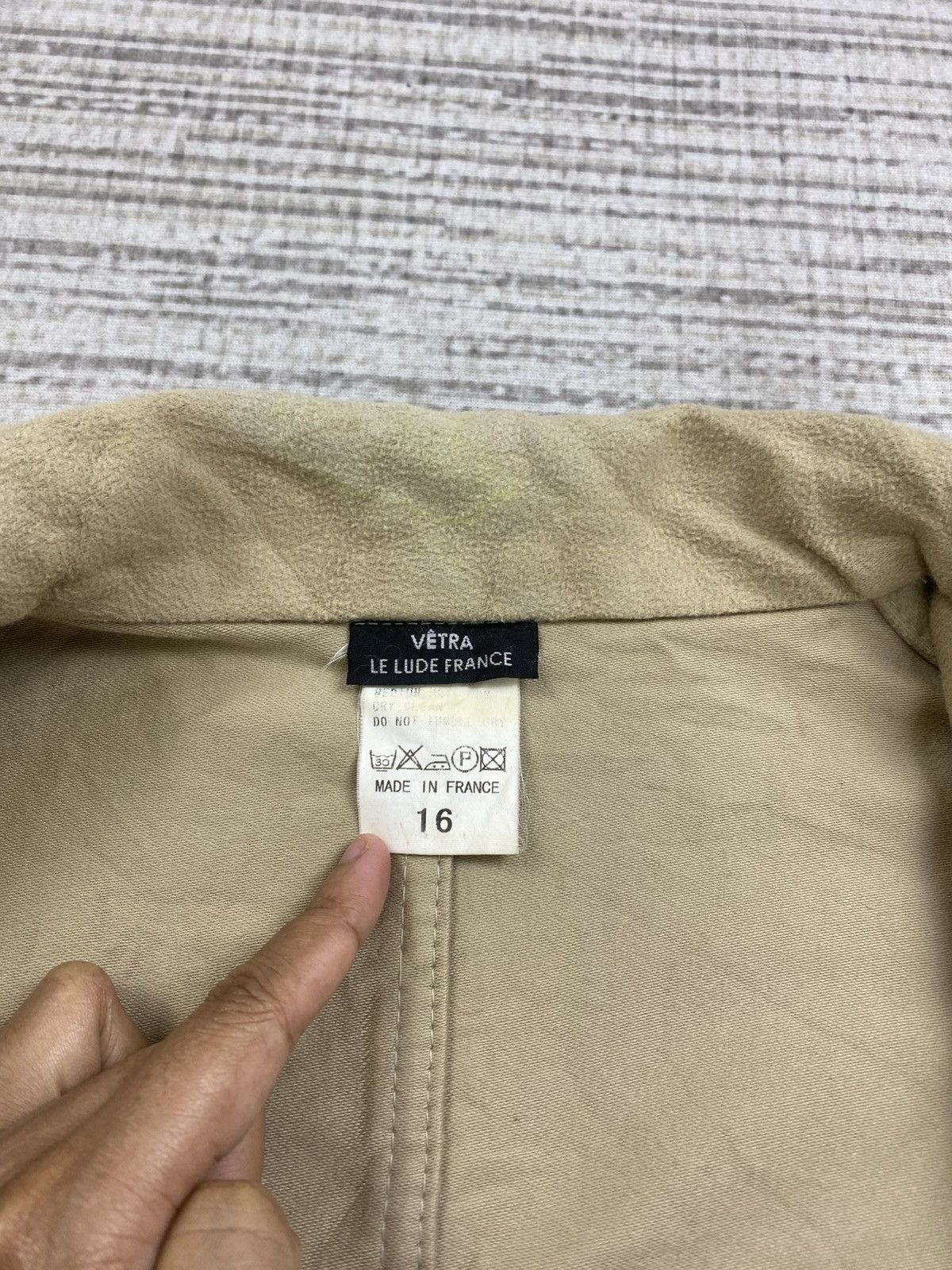 Vetra Vintage Vetra Made In France Beige Casual Jacket Size US S / EU 44-46 / 1 - 8 Thumbnail