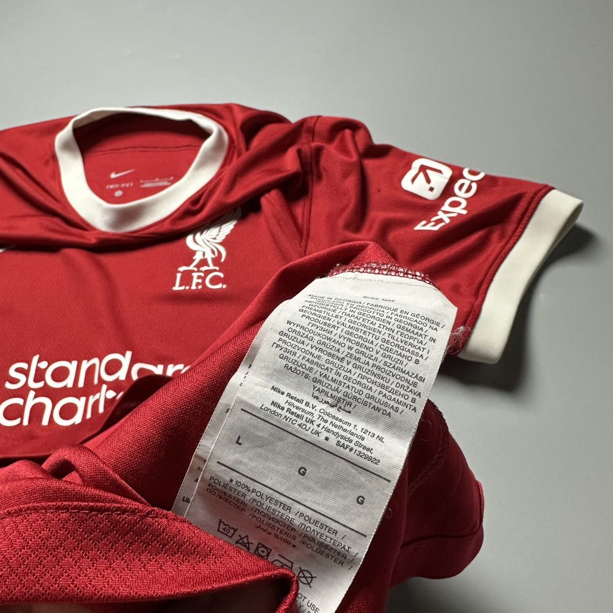 Nike LIVERPOOL NIKE 2023/2024 SOCCER HOME JERSEY #20 DIOGO JOTA Size US L / EU 52-54 / 3 - 12 Thumbnail