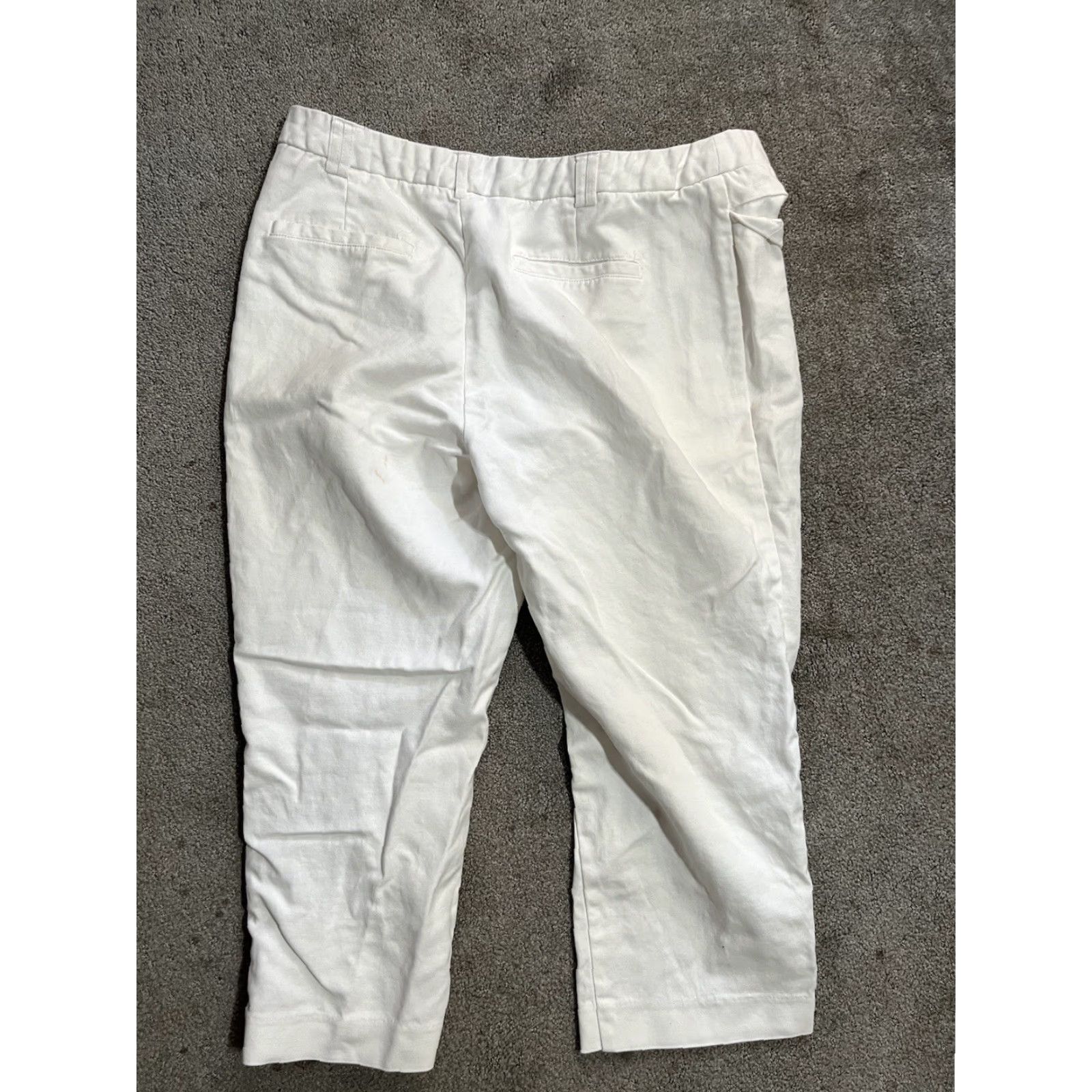 Vintage Counterparts Capri Pants Women’s 14 White Capri Pants Women’s 14 White Size 36" / US 14 / IT 50 - 3 Thumbnail