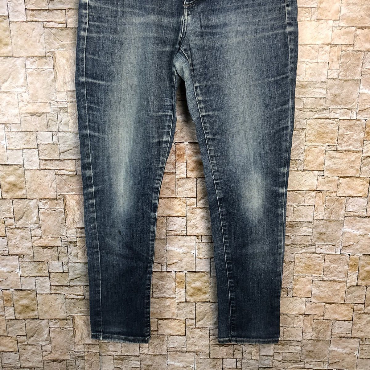 Edwin Edwin Blue Distressed Denim Pants #A344 Size US 32 / EU 48 - 3 Thumbnail
