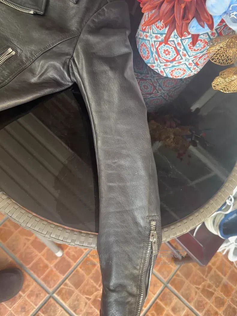 Balenciaga Balenciaga Leather Jacket Size US XXS / EU 40 - 2 Thumbnail