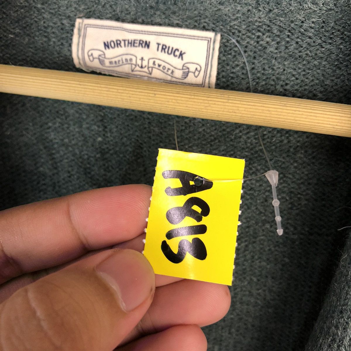 Japanese Brand Northen Truck Green Cardigan Knitwear #A813 Size M / US 6-8 / IT 42-44 - 10 Thumbnail